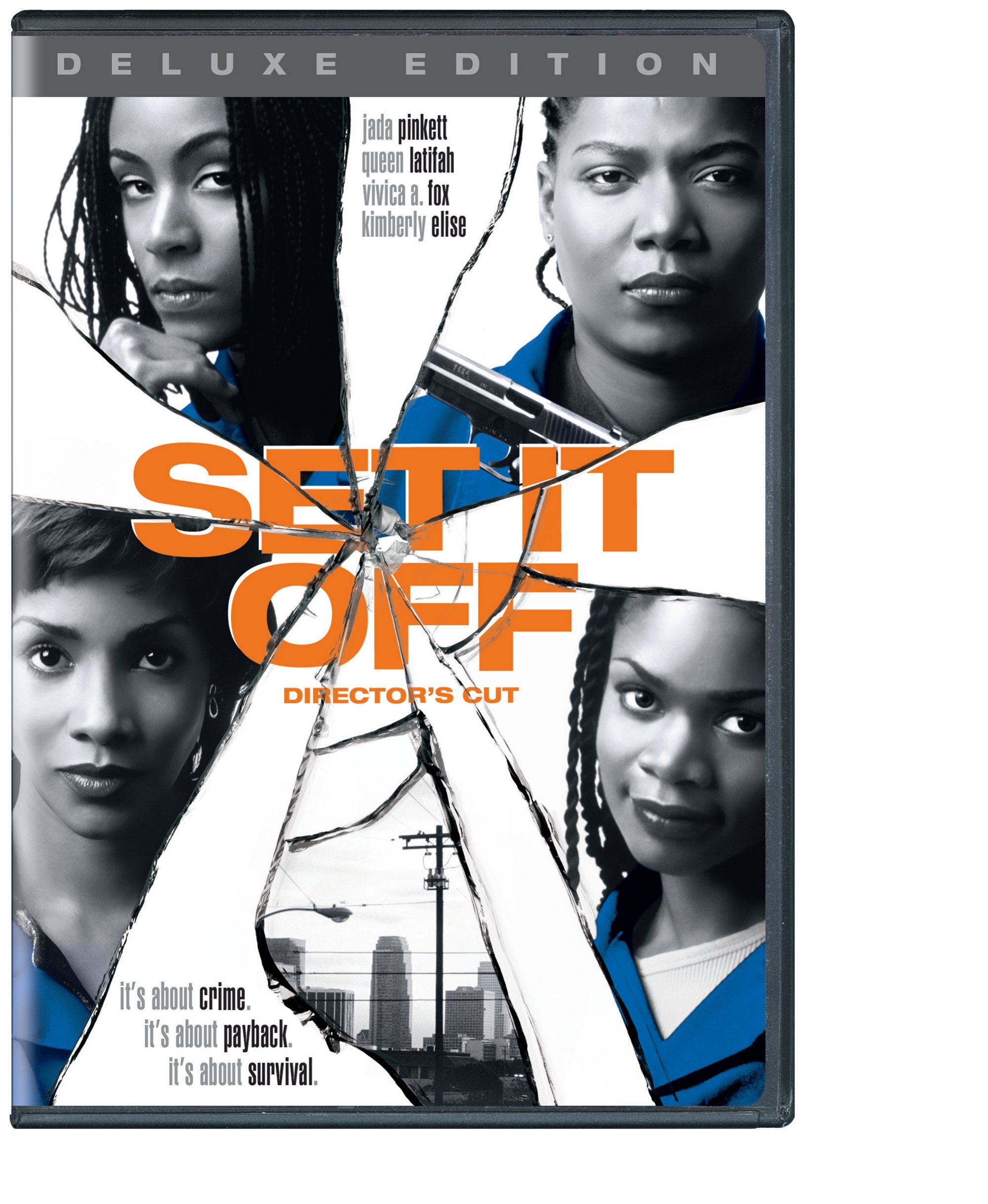 Set It Off (Deluxe Edition) - DVD [ 1996 ]  - Action Movies On DVD - Movies On GRUV