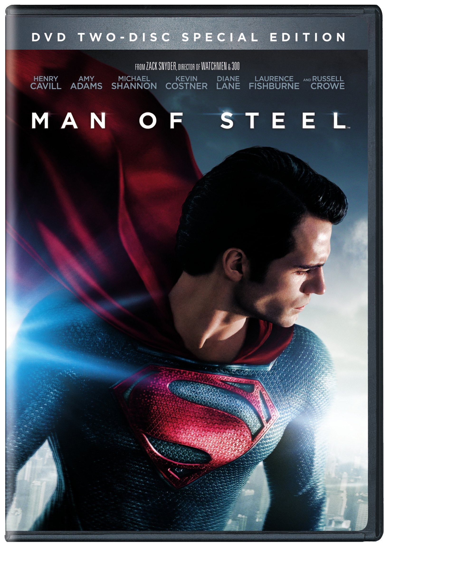 Man of Steel DVD Movie Special Edition Henry Cavill Superman Action DC  Comics 883929479092