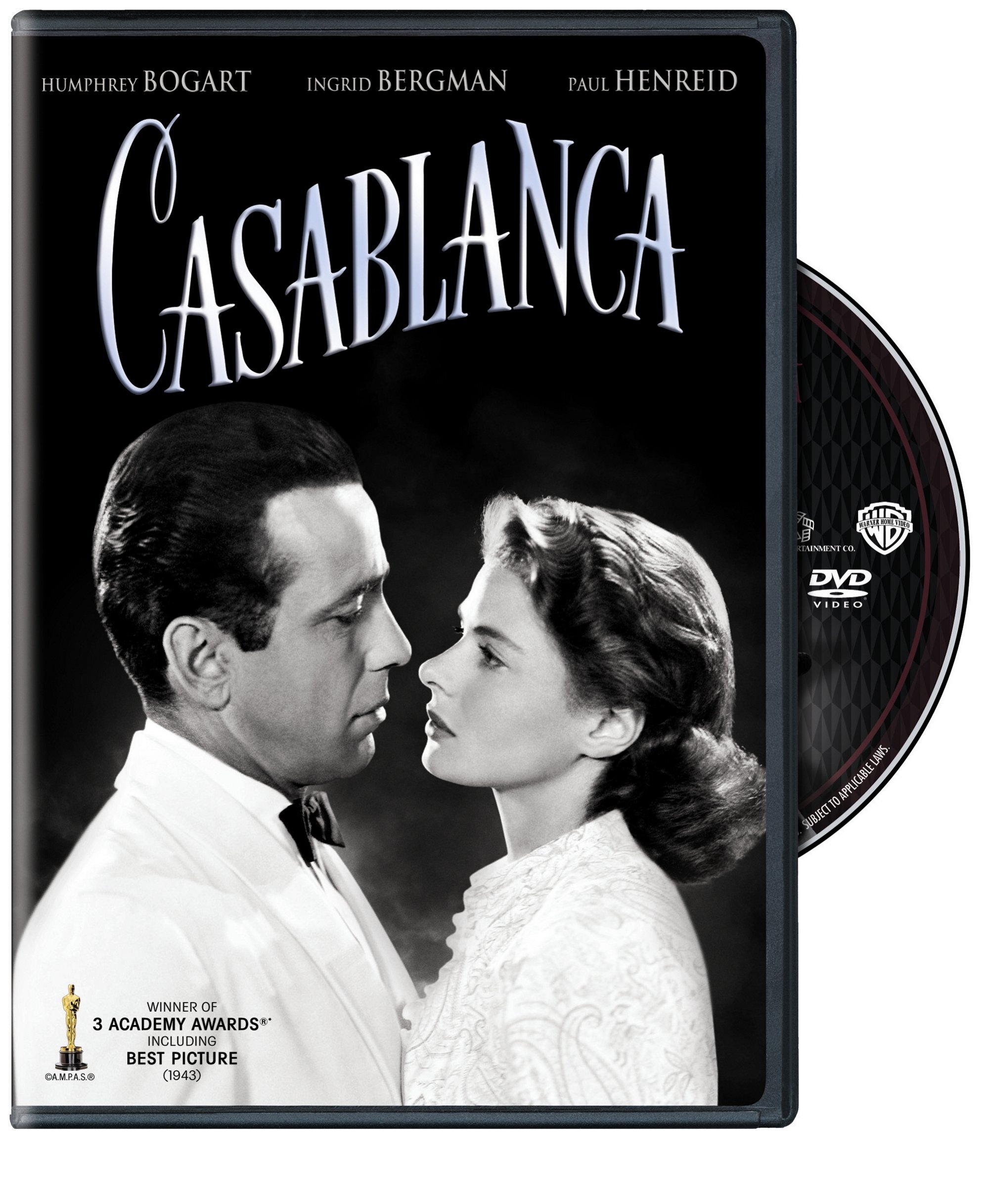 Casablanca (70th Anniversary Edition) - DVD [ 1942 ]  - Classic Movies On DVD - Movies On GRUV
