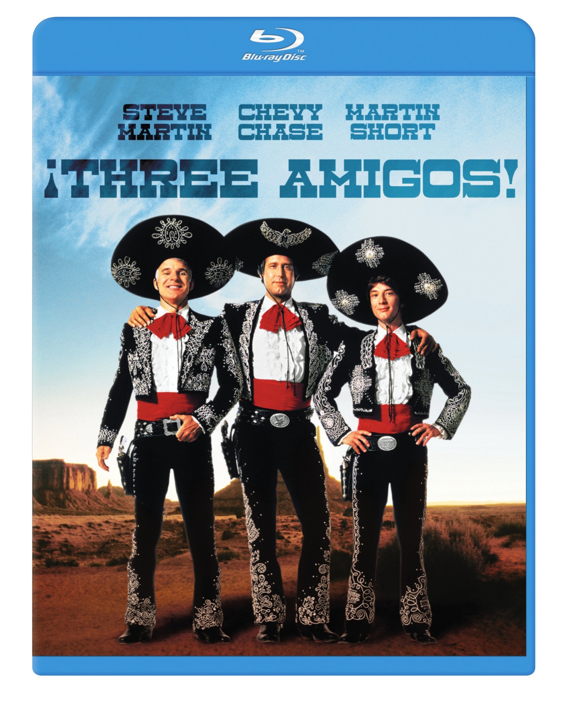 Three Amigos! - Blu-ray [ 1986 ]  - Western Movies On Blu-ray - Movies On GRUV