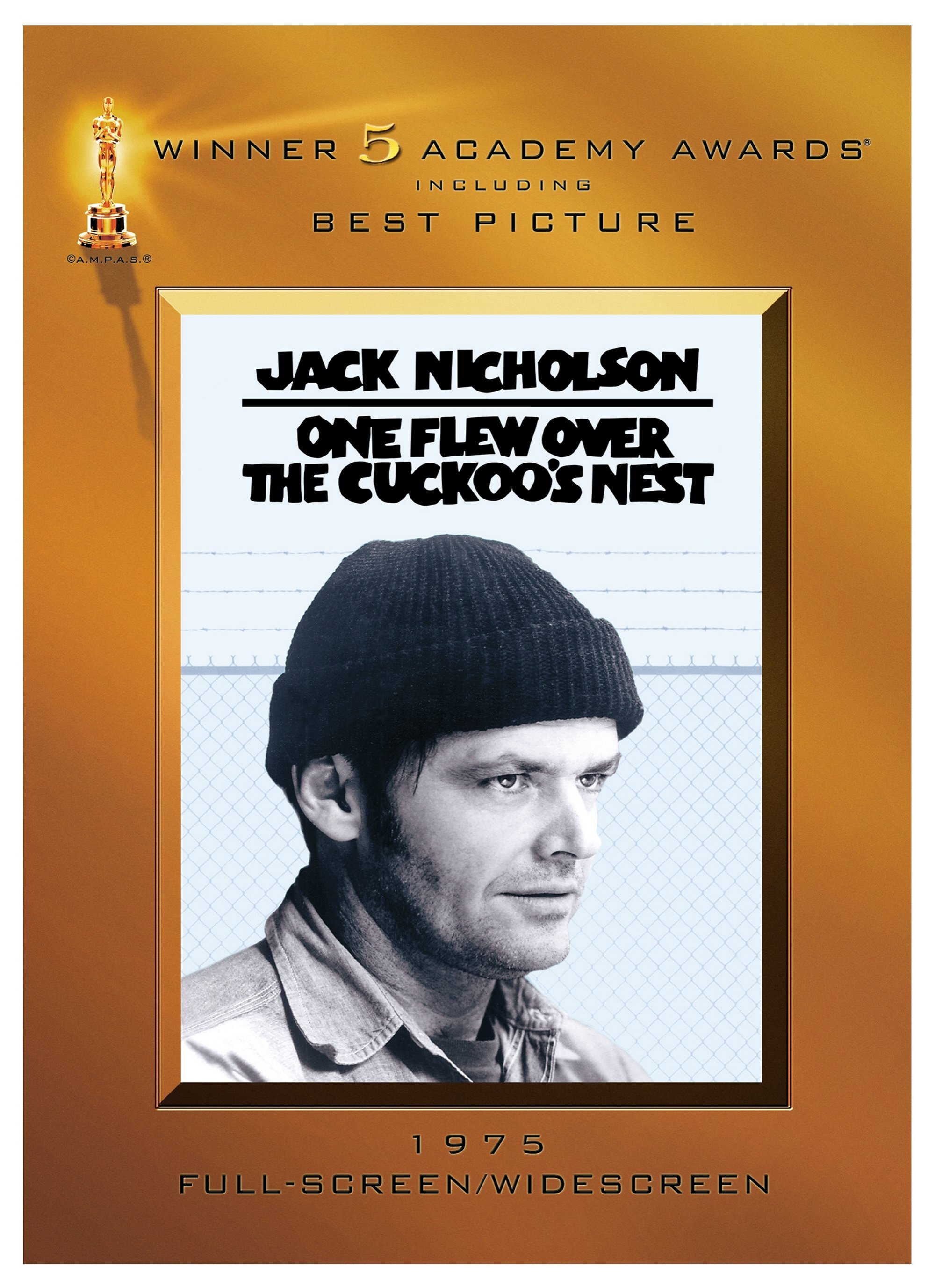 One Flew Over The Cuckoo's Nest (DVD New Packaging) - DVD [ 1975 ]  - Drama Movies On DVD - Movies On GRUV