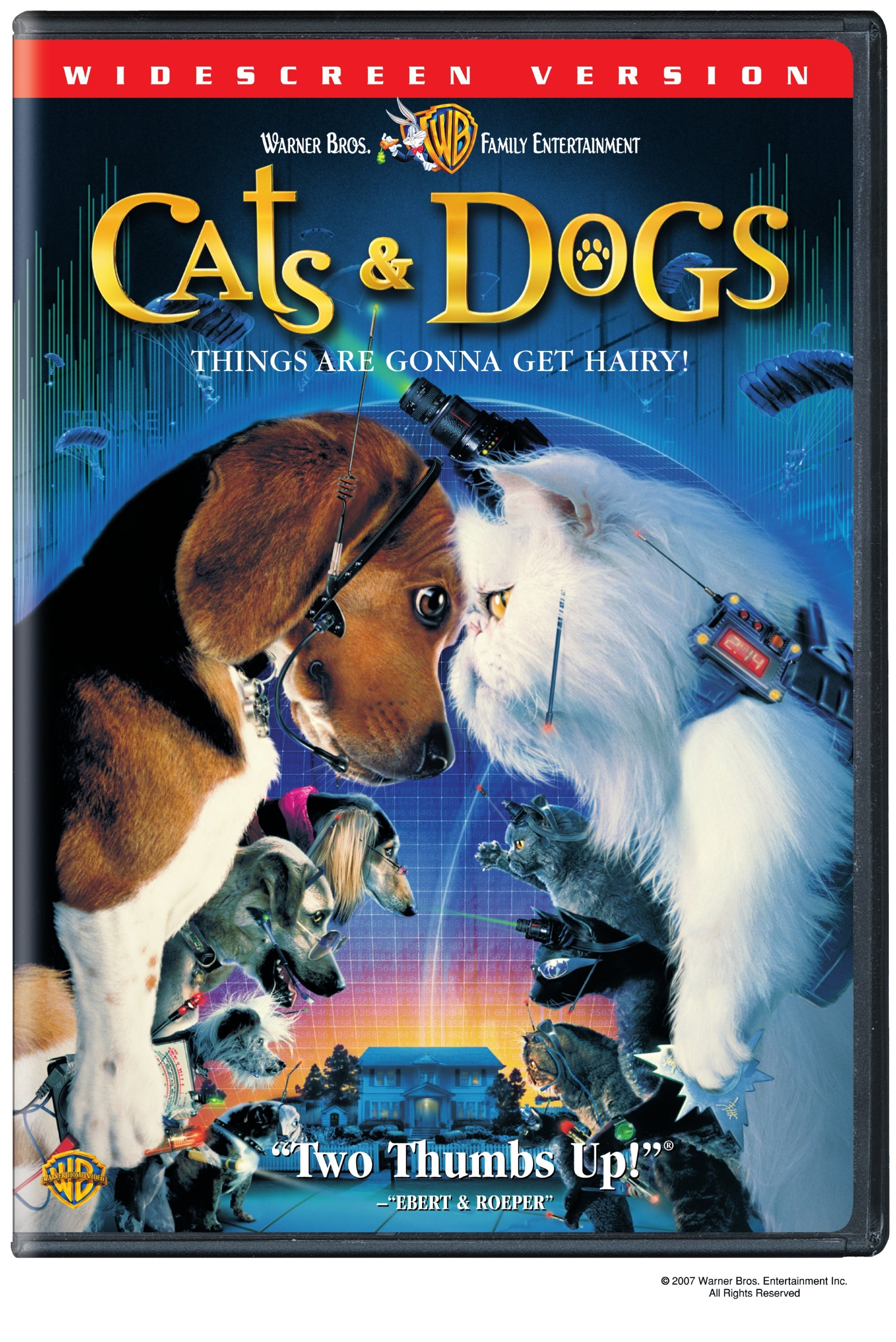 Cats And Dogs (DVD Widescreen New Box Art) - DVD [ 1985 ]  - Comedy Movies On DVD - Movies On GRUV
