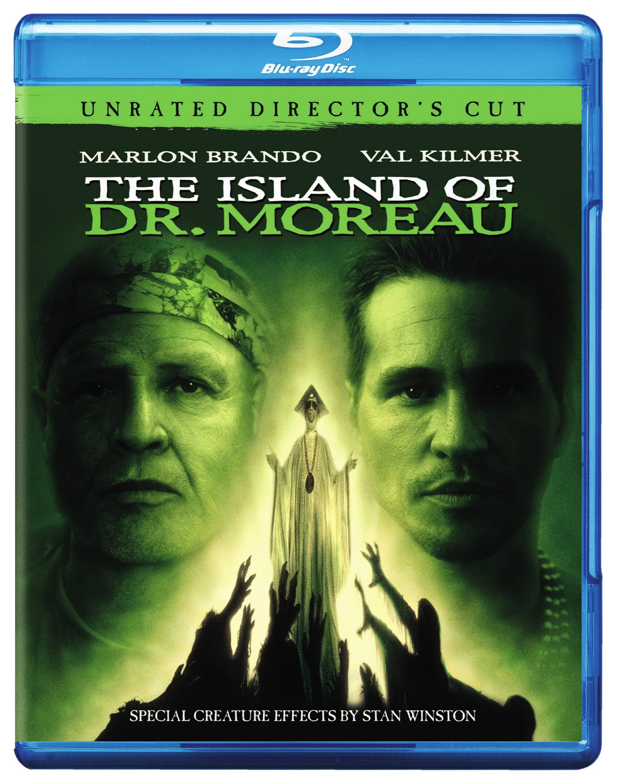 The Island Of Dr. Moreau (Blu-ray Unrated Director's Cut) - Blu-ray [ 1996 ]  - Sci Fi Movies On Blu-ray - Movies On GRUV
