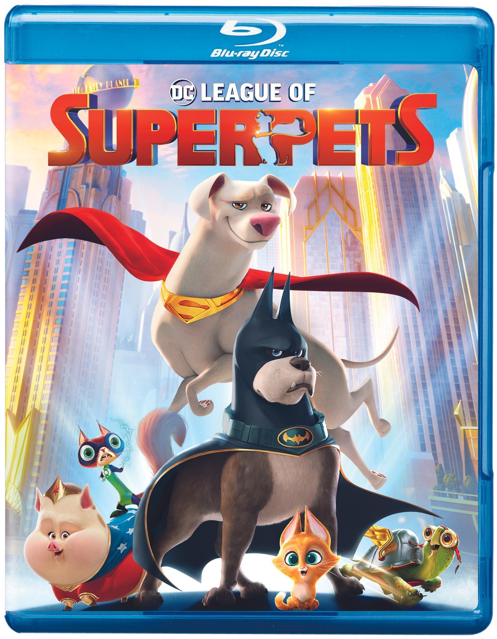 DC League Of Super-pets (with DVD) - Blu-ray [ 2022 ]  - Animation Movies On Blu-ray - Movies On GRUV