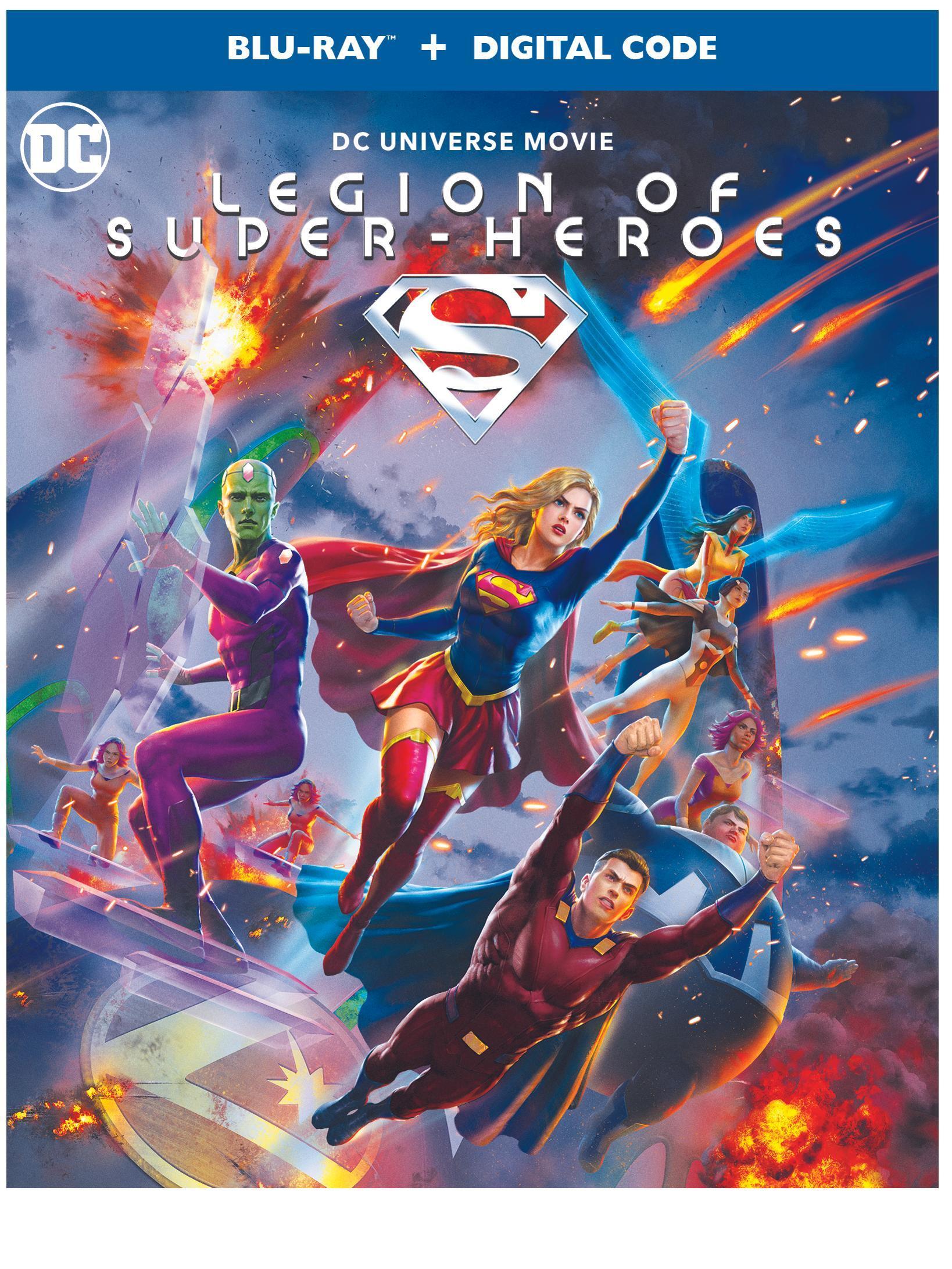 Legion Of Super-heroes - Blu-ray [ 2023 ]  - Animation Movies On Blu-ray - Movies On GRUV