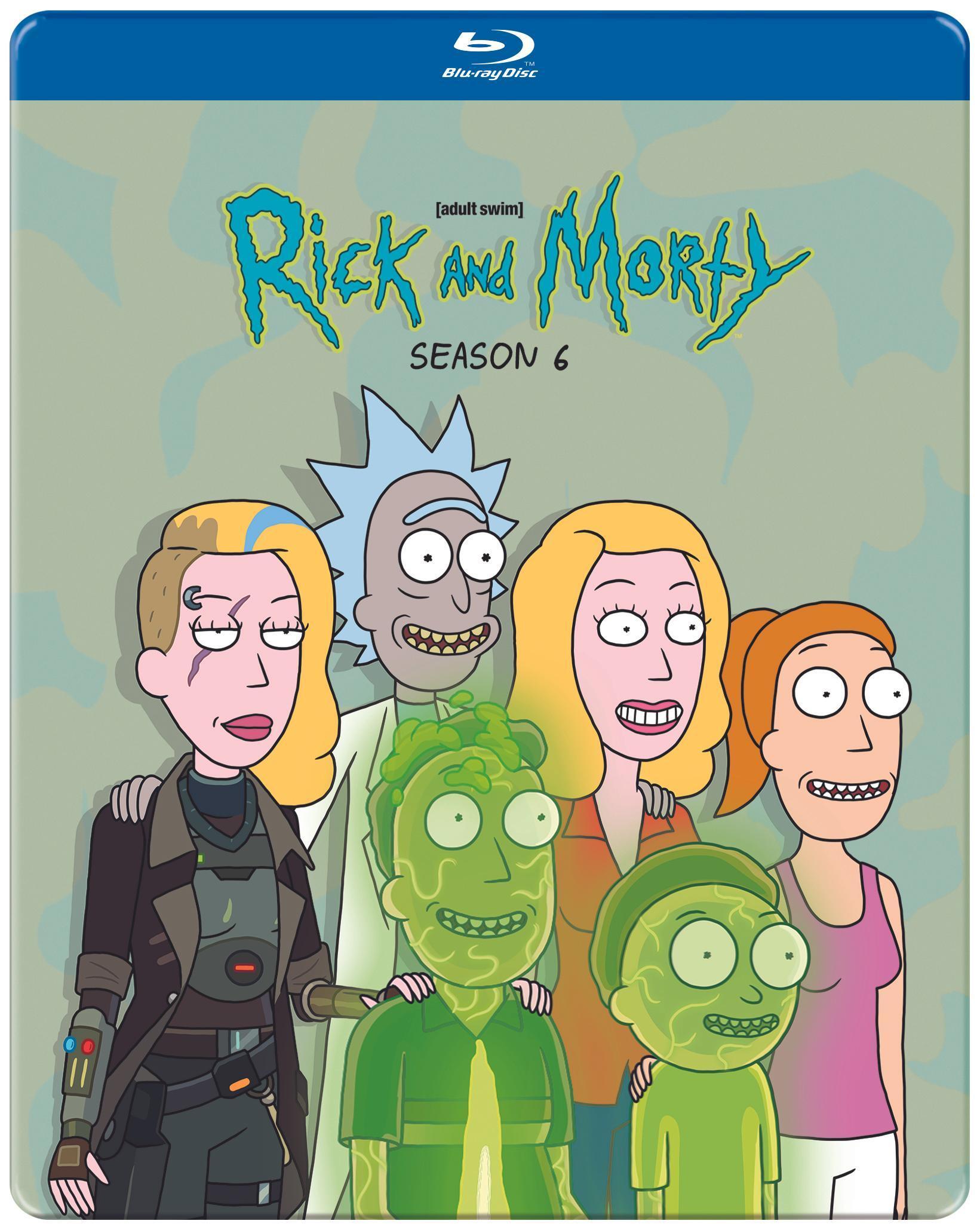 Rick And Morty: Season 6 (Steel Book) - Blu-ray [ 2022 ]  - Comedy Television On Blu-ray - TV Shows On GRUV