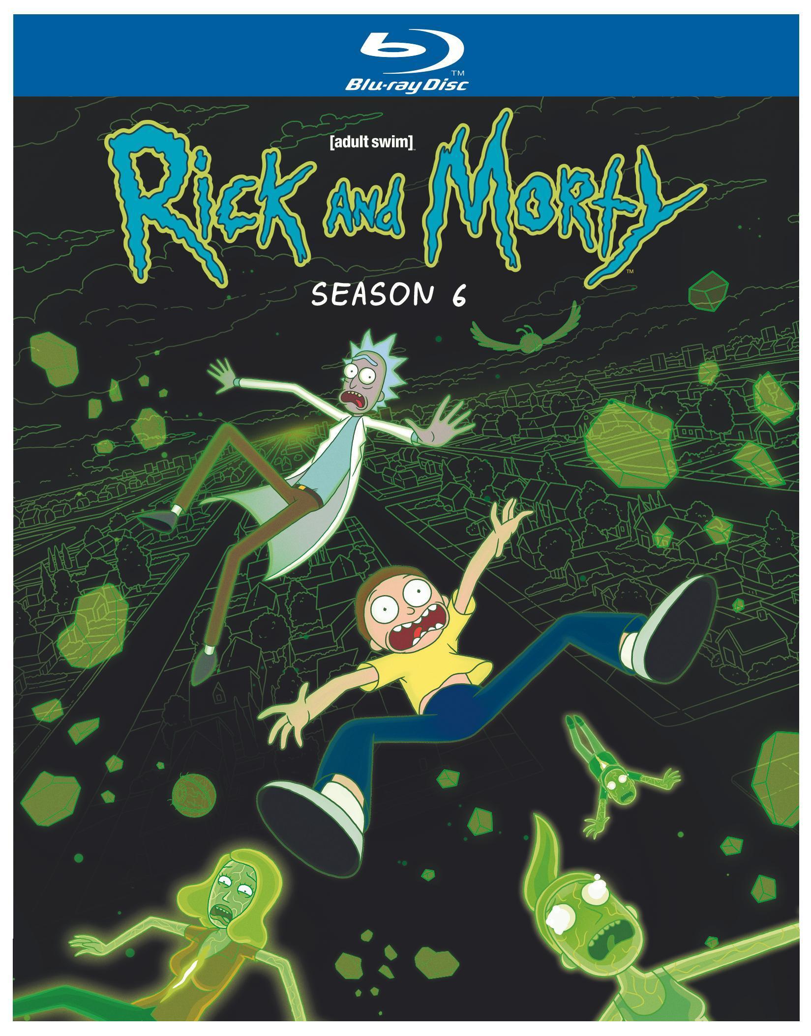 Rick And Morty: Season 6 - Blu-ray [ 2022 ]  - Comedy Television On Blu-ray - TV Shows On GRUV