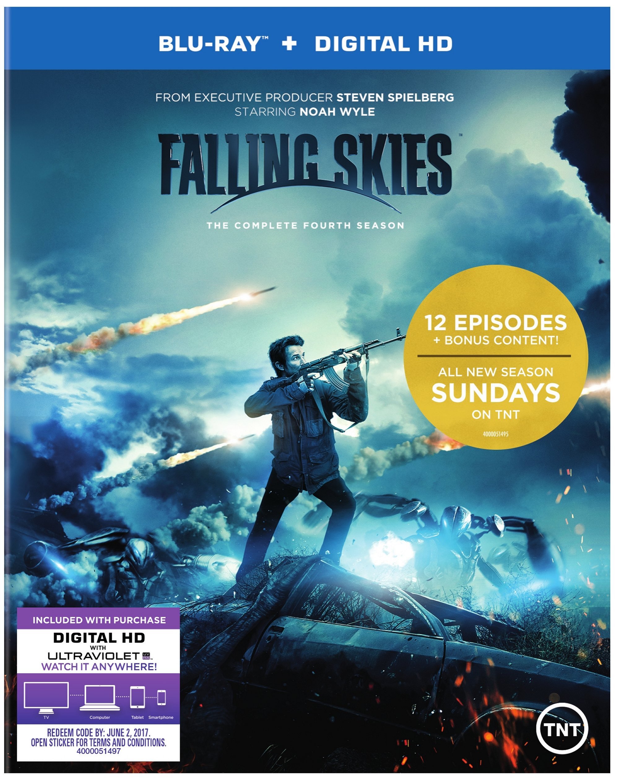 Falling Skies: The Complete Fourth Season - Blu-ray [ 2014 ]  - Sci Fi Television On Blu-ray - TV Shows On GRUV