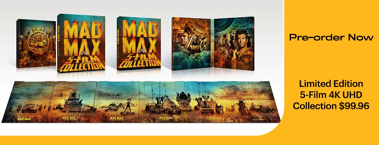 1300x500 Mad Max 5-Film 4K Collection LE