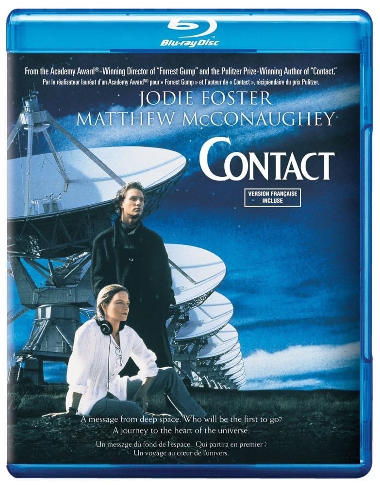 Contact - Blu-ray [ 1997 ]  - Sci Fi Movies On Blu-ray - Movies On GRUV