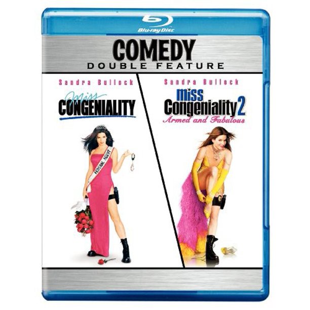 Miss Congeniality 1 And 2 (Blu-ray Double Feature) - Blu-ray [ 2005 ]  - Comedy Movies On Blu-ray - Movies On GRUV