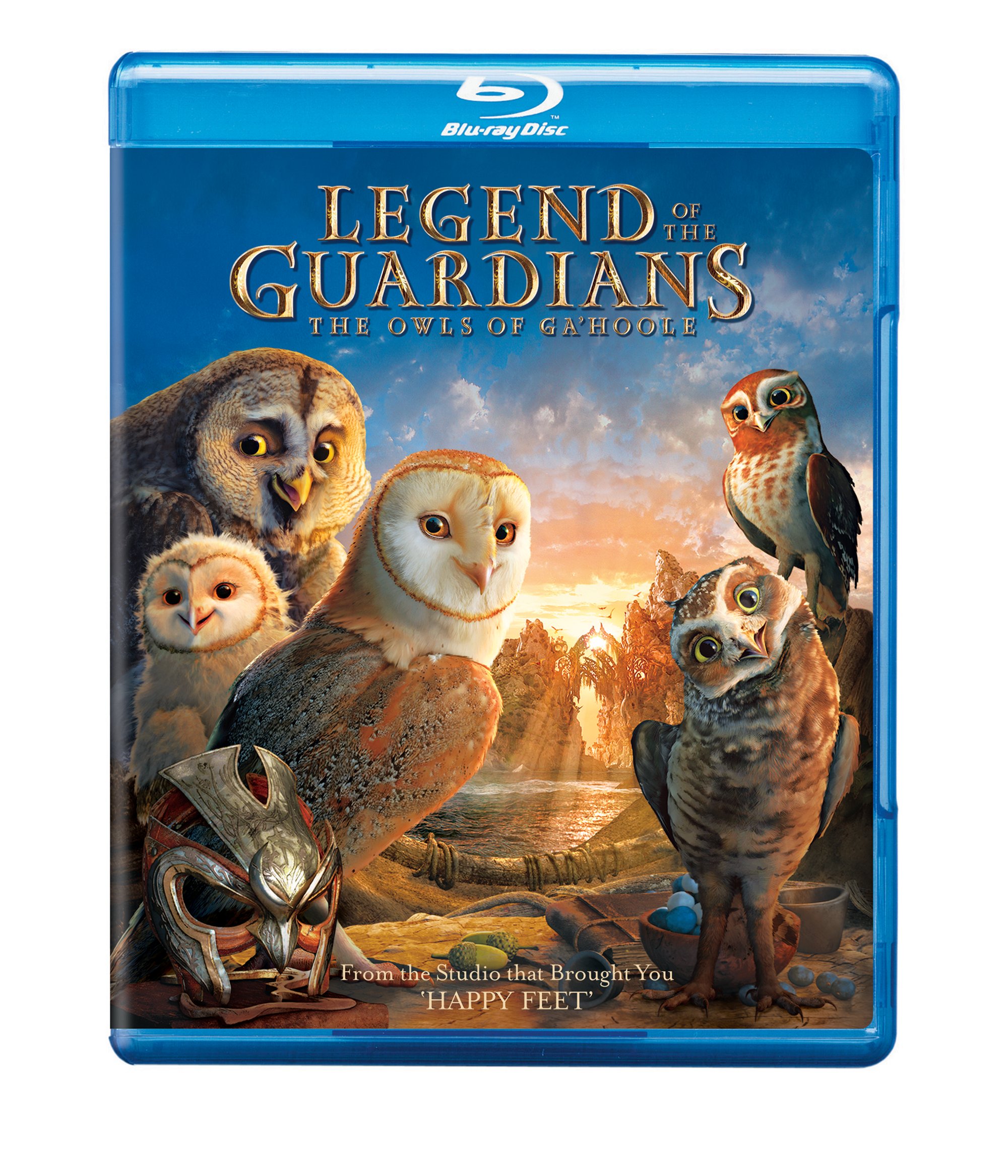 Legend Of The Guardians - The Owls Of Ga'Hoole - Blu-ray [ 2010 ]  - Children Movies On Blu-ray - Movies On GRUV