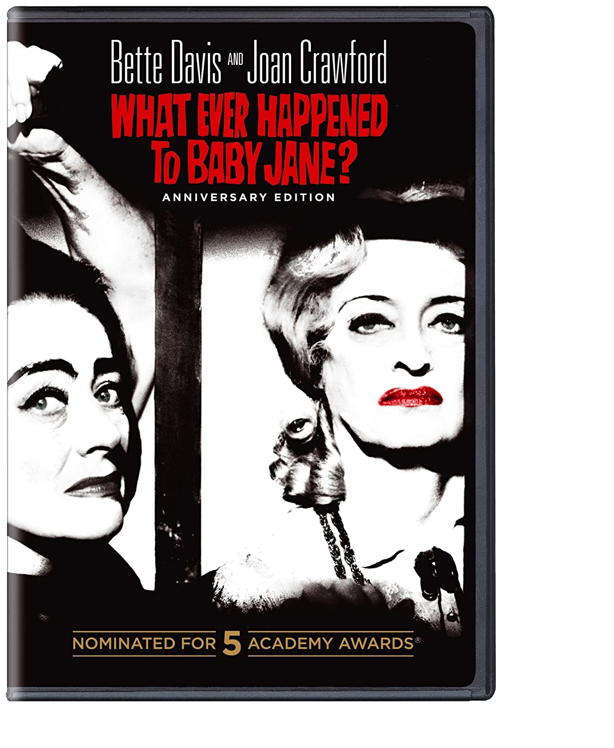 Whatever Happened To Baby Jane? (50th Anniversary Edition) - DVD [ 1962 ]  - Horror Movies On DVD - Movies On GRUV
