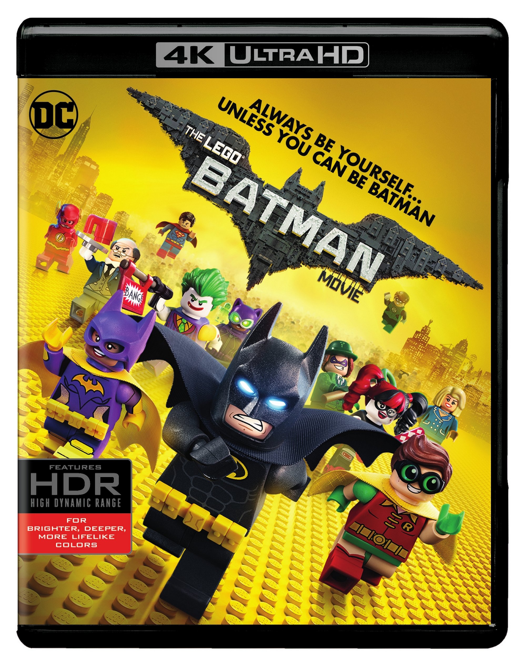 The LEGO Batman Movie (4K Ultra HD + Blu-ray) - UHD [ 2017 ]  - Animation Movies On 4K Ultra HD Blu-ray - Movies On GRUV
