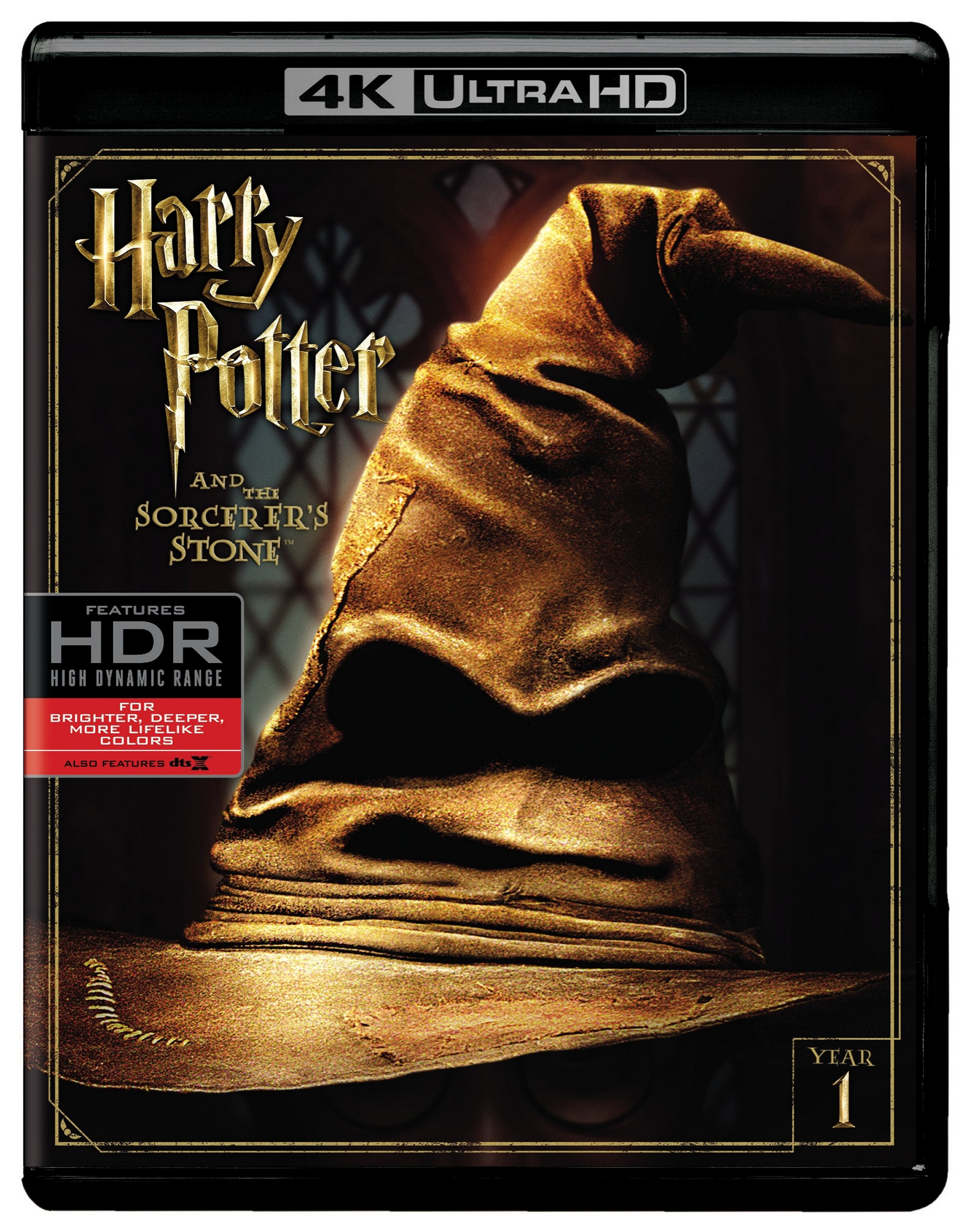 Harry Potter And The Philosopher's Stone (4K Ultra HD) - UHD [ 2001 ]  - Adventure Movies On 4K Ultra HD Blu-ray - Movies On GRUV