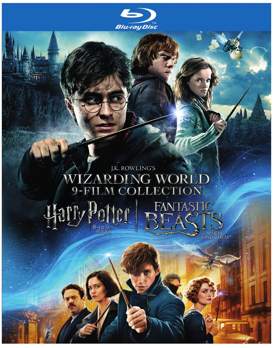 Wizarding World 9-film Collection (Box Set) - Blu-ray [ 2016 ]  - Adventure Movies On Blu-ray - Movies On GRUV