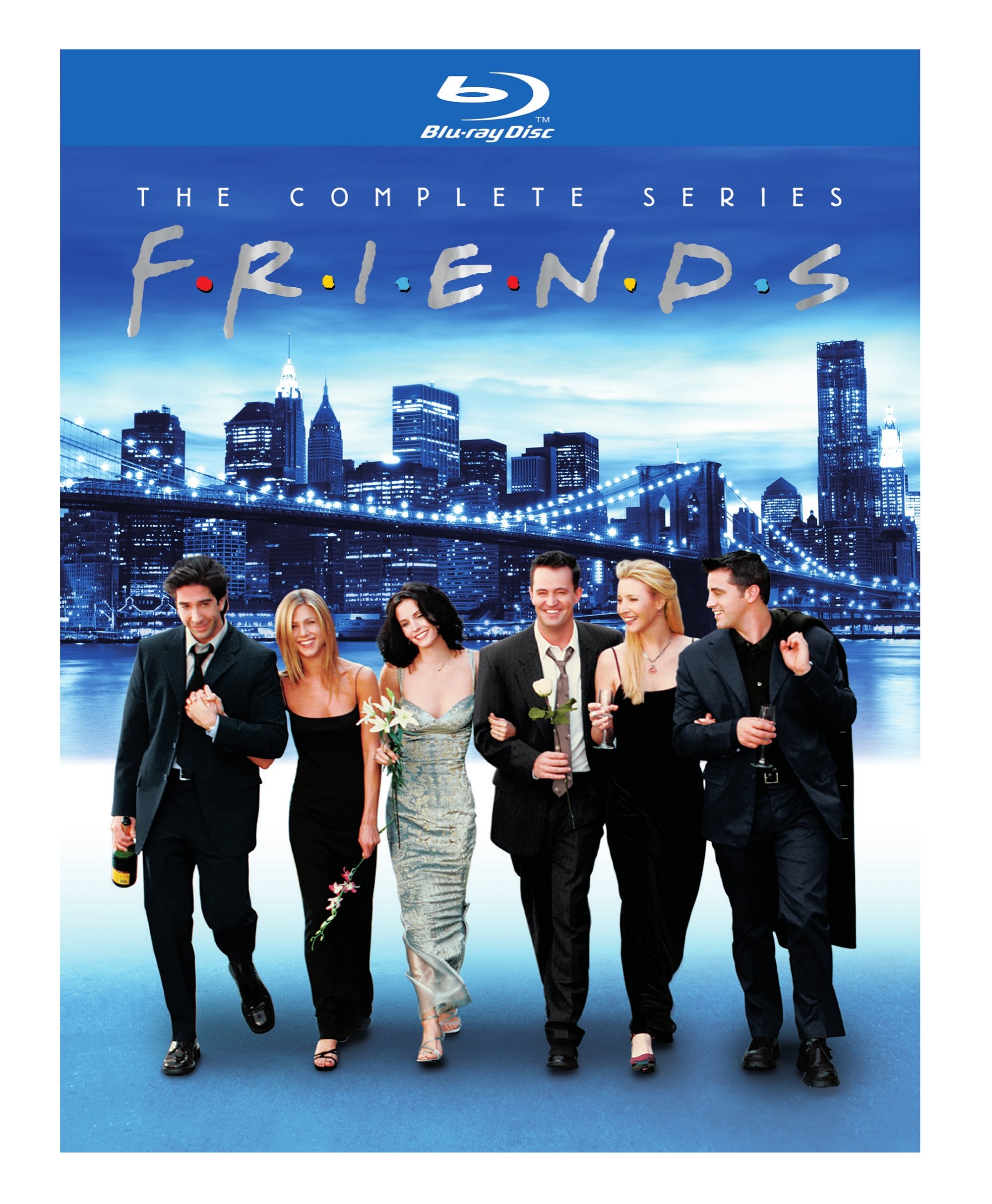 Friends: The Complete Series (Box Set) - Blu-ray [ 2004 ]  - Comedy Television On Blu-ray - TV Shows On GRUV
