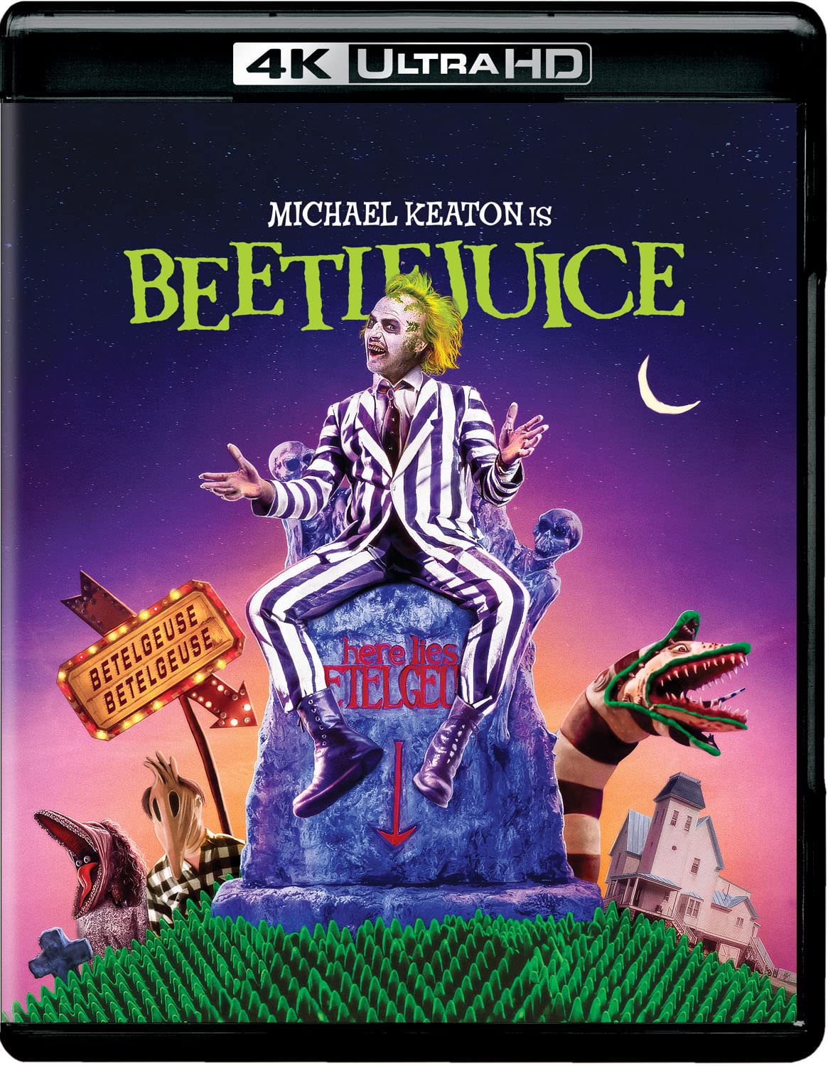 Beetlejuice (4K Ultra HD + Blu-ray) - UHD [ 1988 ]  - Comedy Movies On 4K Ultra HD Blu-ray - Movies On GRUV