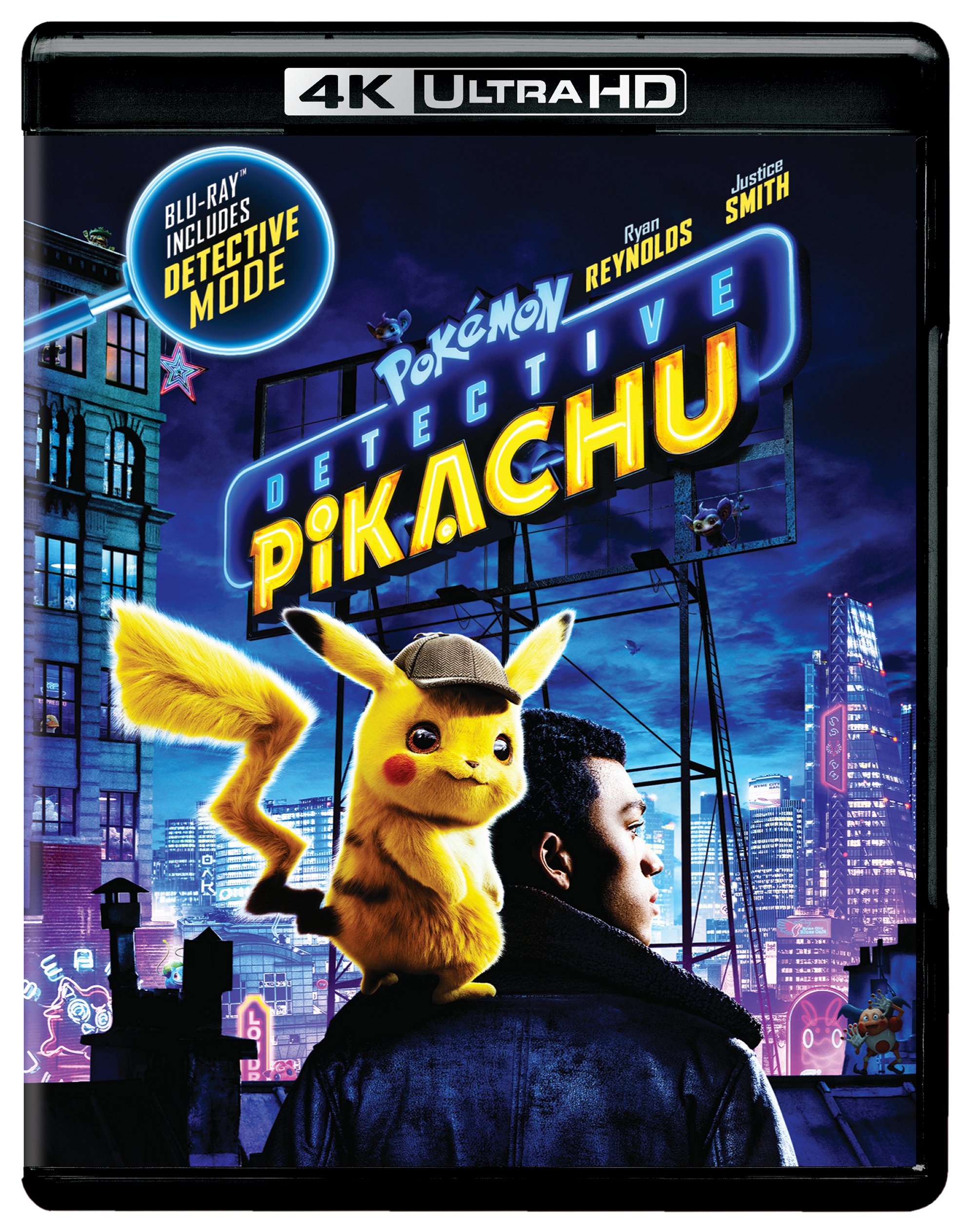 Pokémon Detective Pikachu (4K Ultra HD + Blu-ray) - UHD [ 2019 ]  - Adventure Movies On 4K Ultra HD Blu-ray - Movies On GRUV
