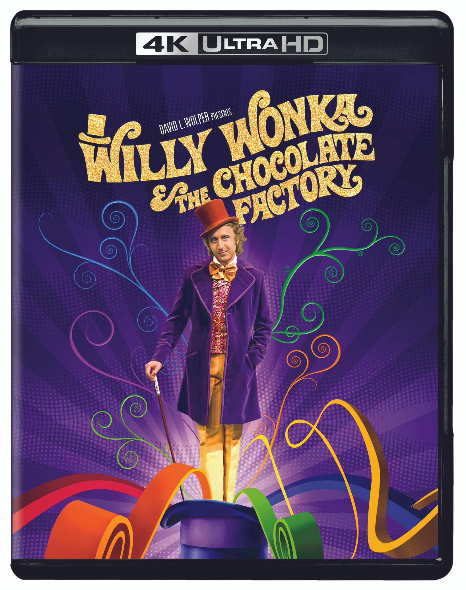 Willy Wonka & The Chocolate Factory (4K Ultra HD + Blu-ray) - UHD [ 1971 ]  - Children Movies On 4K Ultra HD Blu-ray - Movies On GRUV