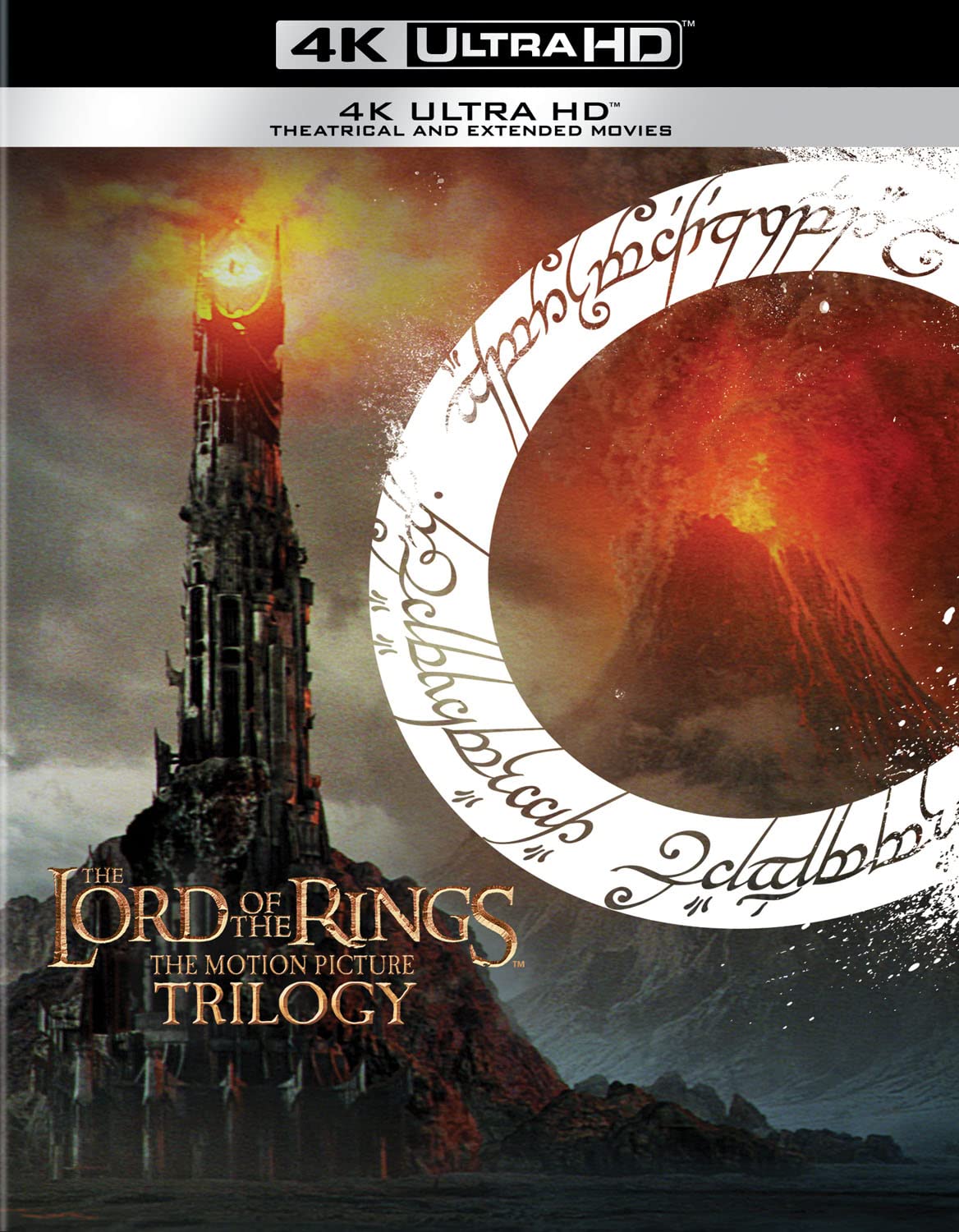 The Lord Of The Rings Trilogy: Extended Editions (4K Ultra HD + Blu-ray) - UHD [ 2003 ]  - Adventure Movies On 4K Ultra HD Blu-ray - Movies On GRUV