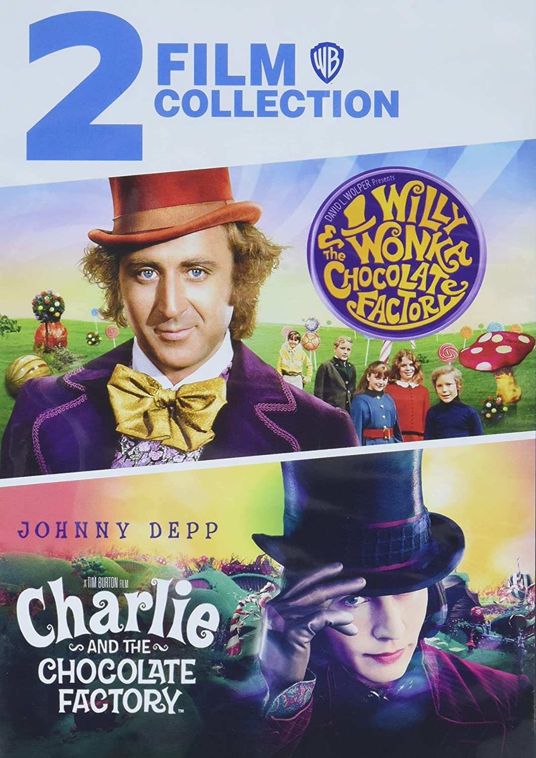 Buy Willy Wonka And The Chocolate Factory/Charlie And Dvd Double Feature  Dvd | Gruv