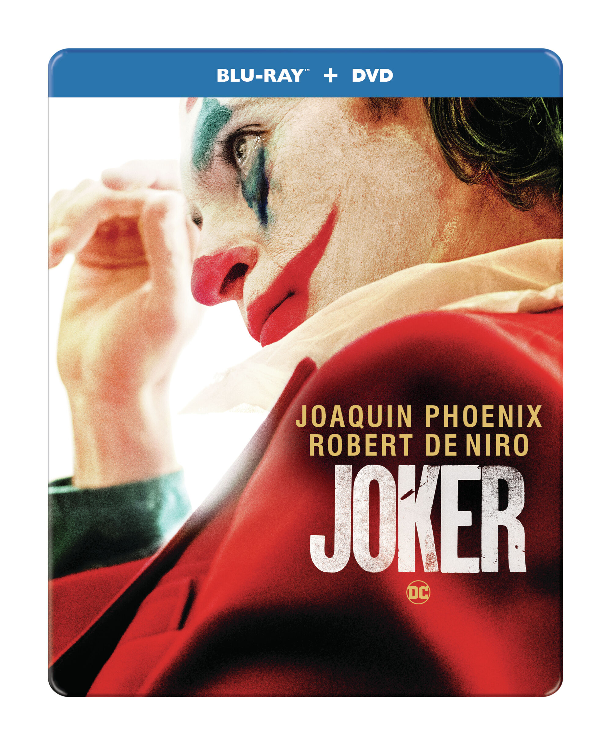 Joker (with DVD Steelbook) - Blu-ray [ 2019 ]  - Drama Movies On Blu-ray - Movies On GRUV