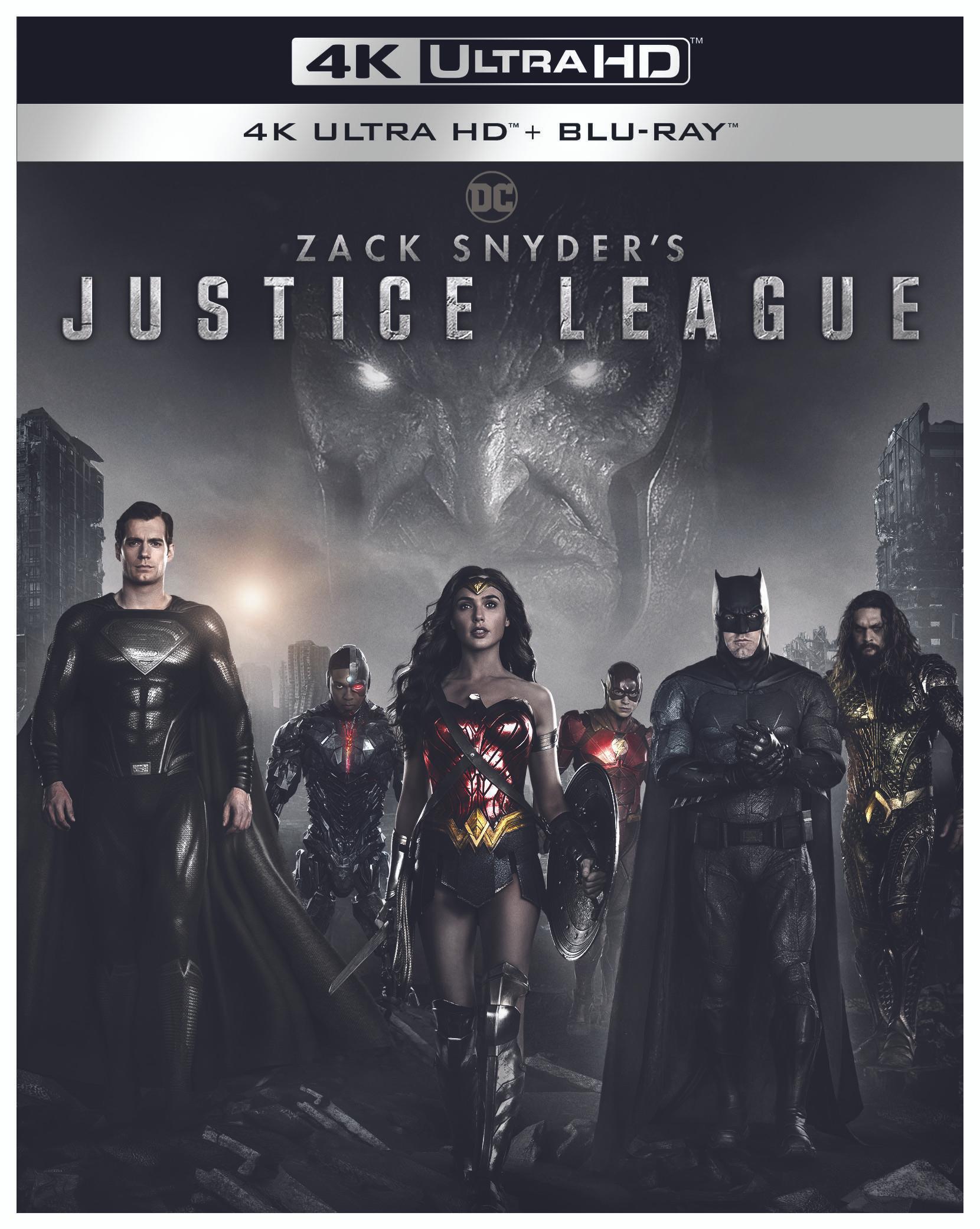 Zack Snyder's Justice League (4K Ultra HD + Blu-ray) - UHD [ 2021 ]  - Action Movies On 4K Ultra HD Blu-ray - Movies On GRUV