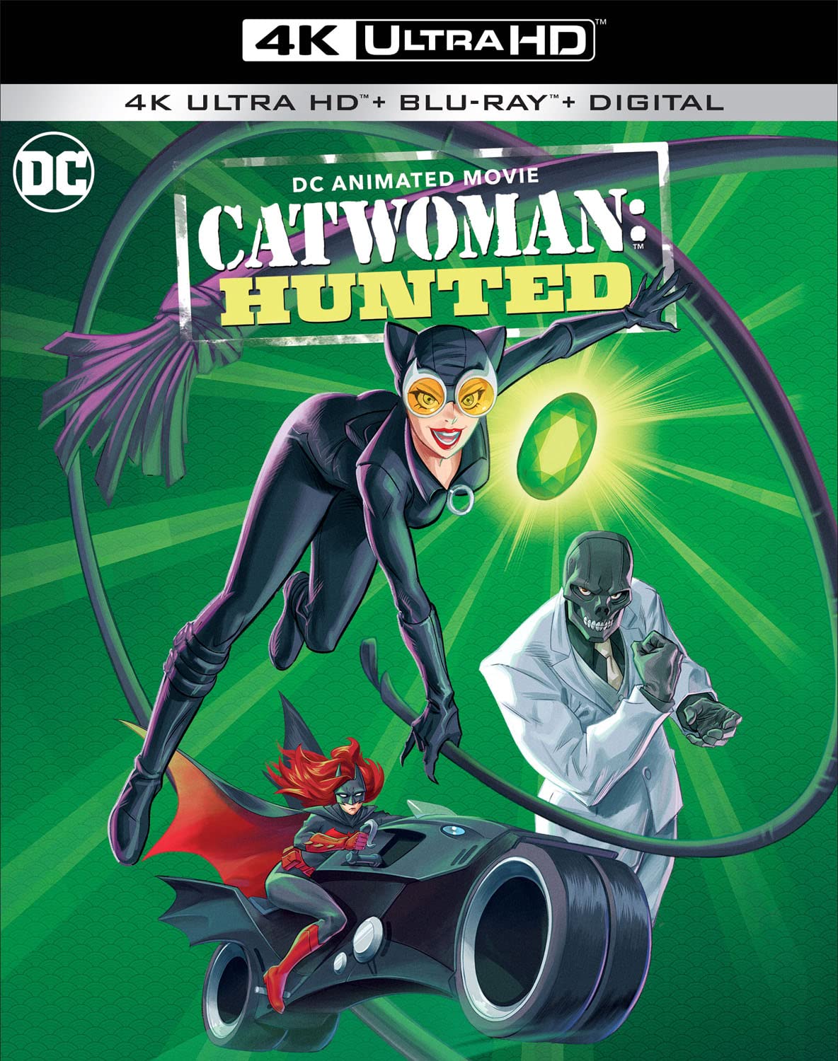 Catwoman: Hunted (4K Ultra HD + Blu-ray) - UHD [ 2022 ]  - Animation Movies On 4K Ultra HD Blu-ray - Movies On GRUV