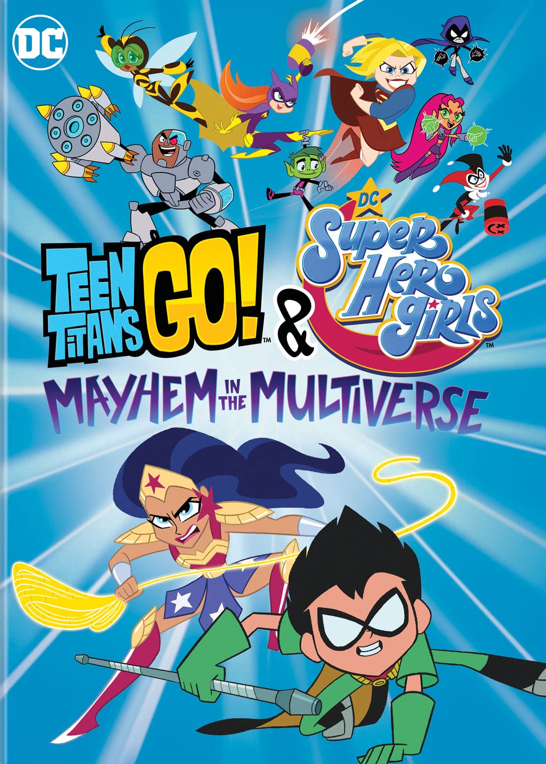 Teen Titans Go! & DC Super Hero Girls: Mayhem In The Multiverse - DVD [ 2022 ]  - Animation Movies On DVD - Movies On GRUV