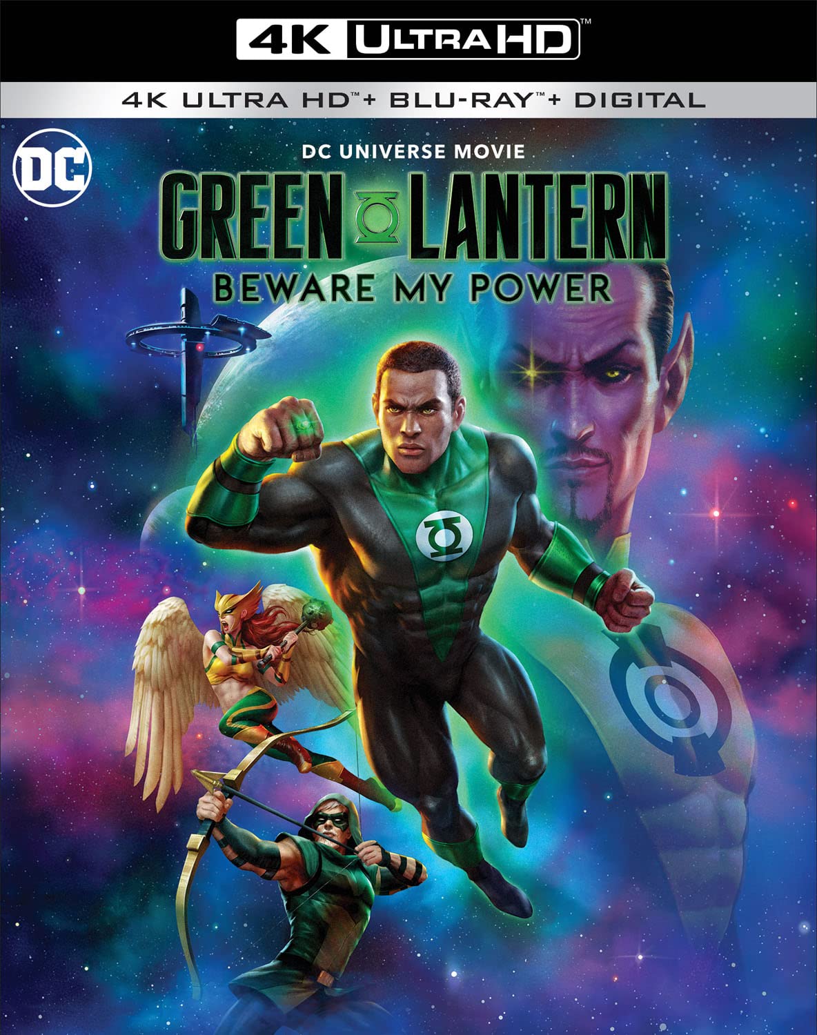 Green Lantern: Beware My Power (4K Ultra HD + Blu-ray) - UHD [ 2022 ]  - Animation Movies On 4K Ultra HD Blu-ray - Movies On GRUV