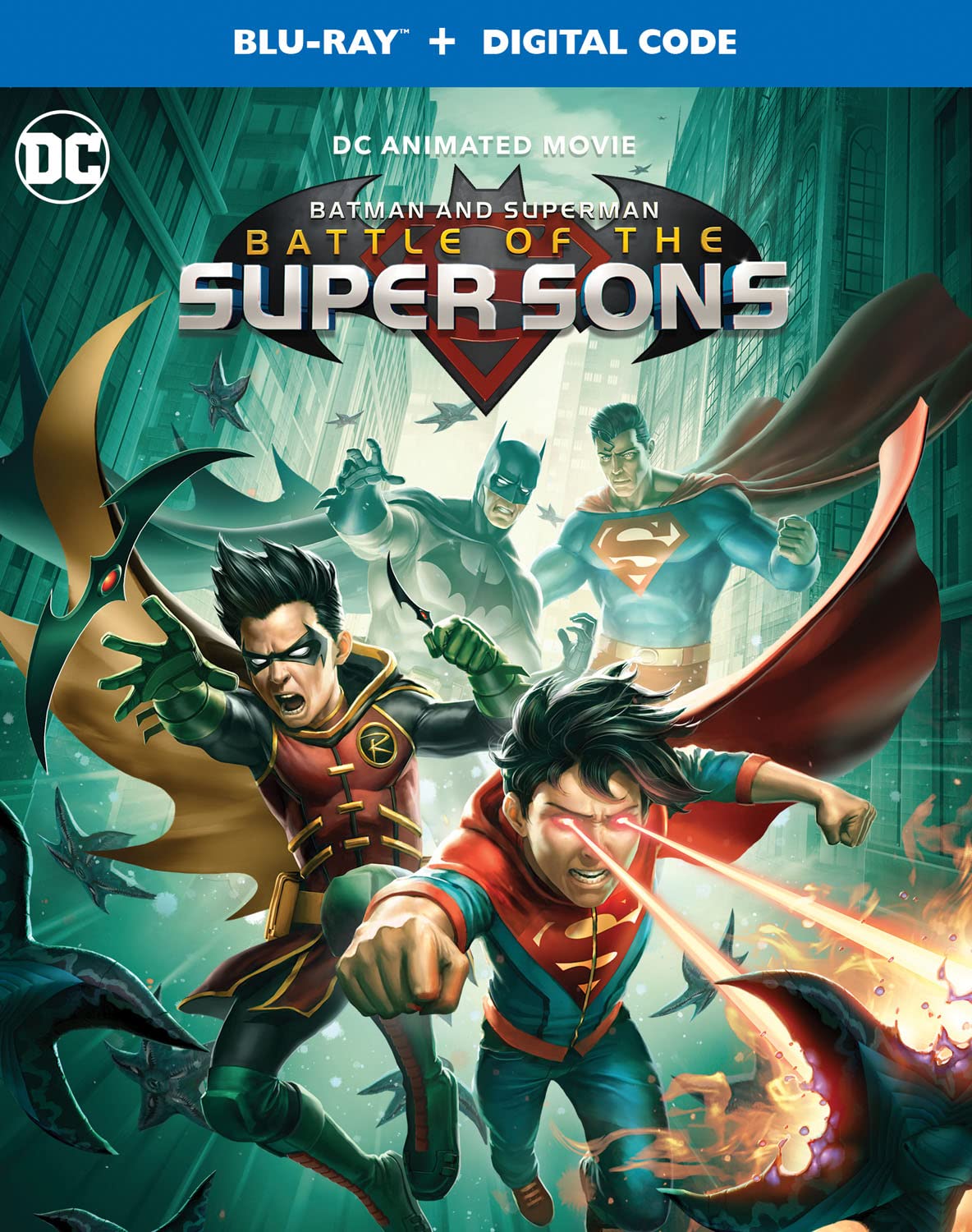 Batman And Superman: Battle Of The Super Sons - Blu-ray [ 2022 ]  - Animation Movies On Blu-ray - Movies On GRUV