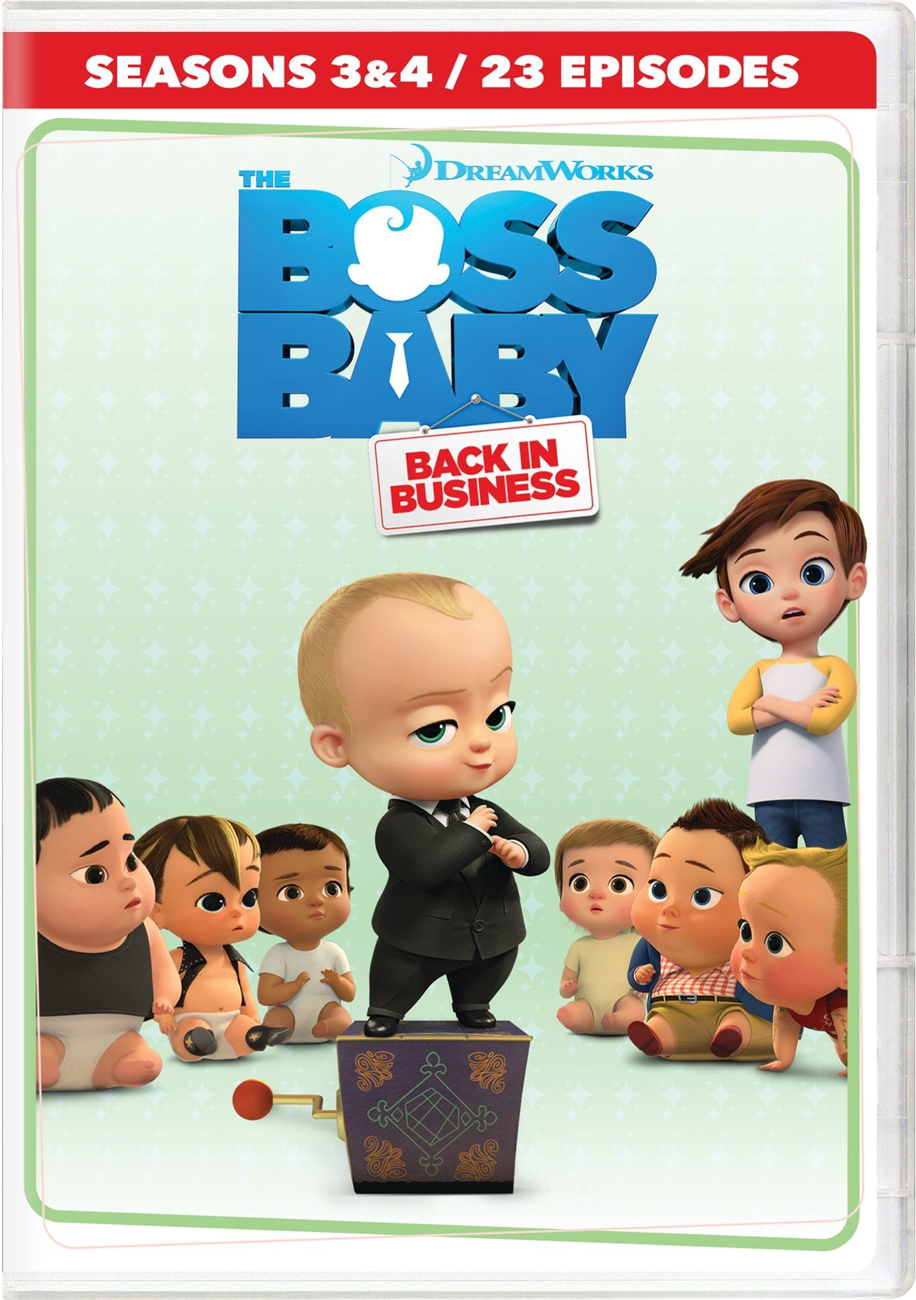 The Boss Baby - Back In Business: Season 3-4 (Box Set) - DVD [ 2019 ]  - Children Movies On DVD - Movies On GRUV