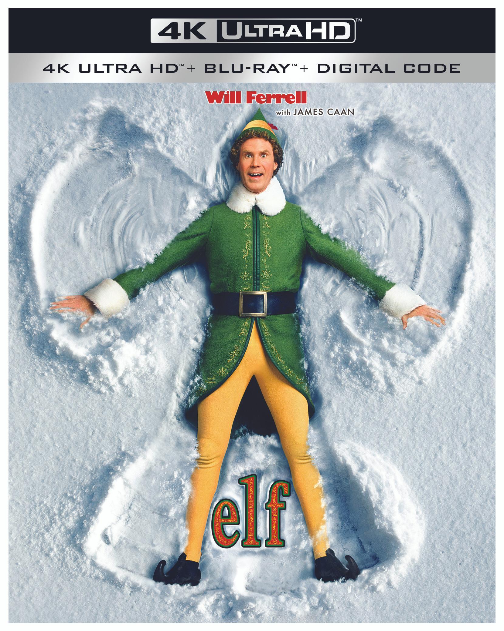 Elf (4K Ultra HD + Blu-ray) - UHD [ 2003 ]  - Comedy Movies On 4K Ultra HD Blu-ray - Movies On GRUV