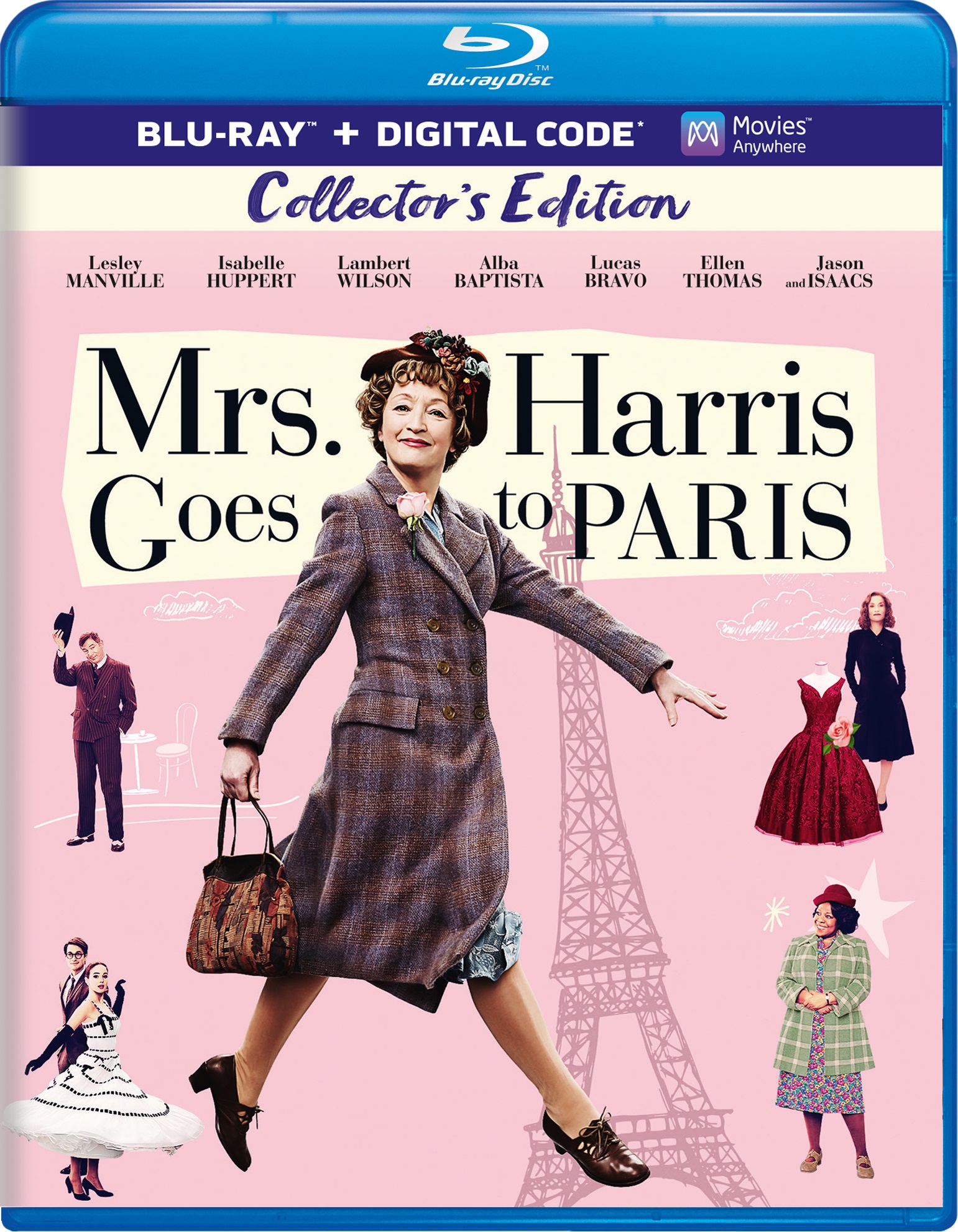 Mrs. Harris Goes To Paris (Blu-ray + Digital Copy) - Blu-ray [ 2022 ]  - Drama Movies On Blu-ray - Movies On GRUV