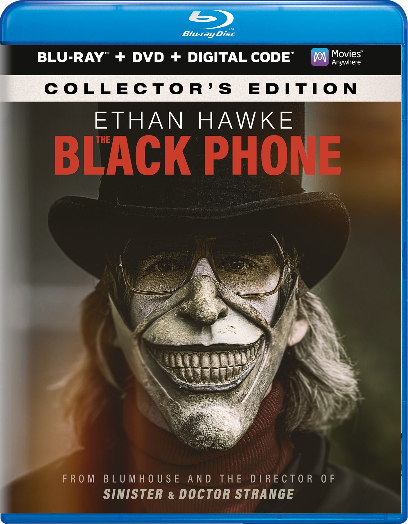 The Black Phone (with DVD) - Blu-ray [ 2022 ]  - Horror Movies On Blu-ray - Movies On GRUV