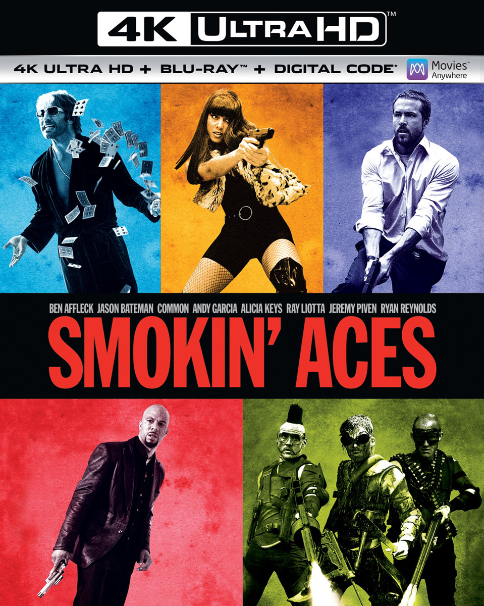 Smokin' Aces (4K Ultra HD + Blu-ray) - UHD [ 2007 ]  - Thriller Movies On 4K Ultra HD Blu-ray - Movies On GRUV