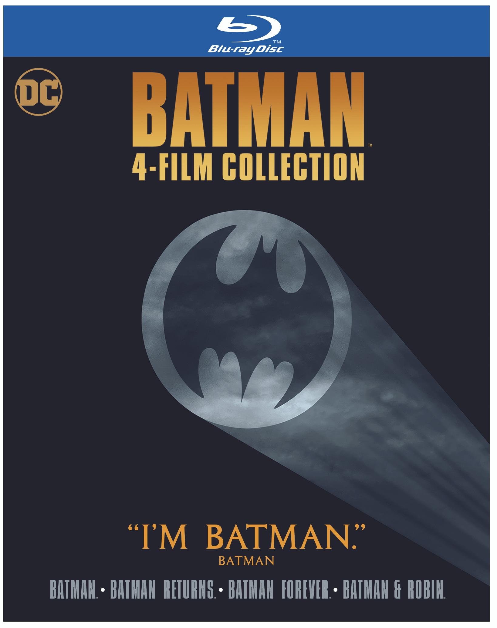 Batman 4-Film Collection (Iconic Moments LL) (Blu-ray Set) - Blu-ray [ 1997 ]  - Adventure Movies On Blu-ray - Movies On GRUV