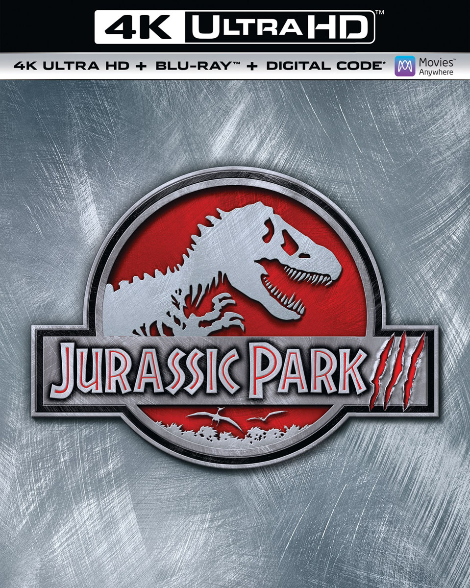 Jurassic Park 3 (4K Ultra HD + Blu-ray + Digital Download) - UHD [ 2001 ]  - Adventure Movies On 4K Ultra HD Blu-ray - Movies On GRUV