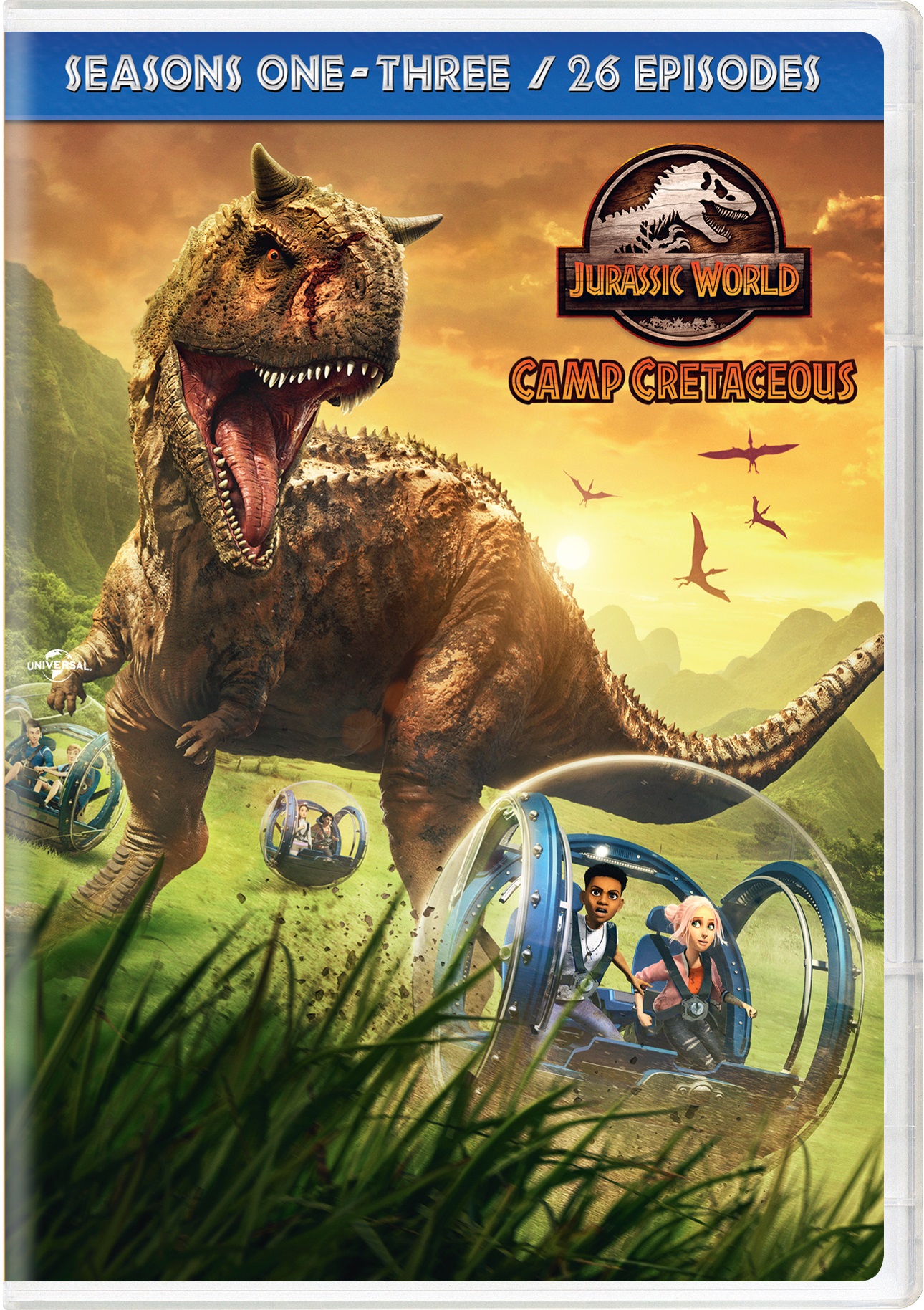 Jurassic World - Camp Cretaceous Seasons 1-3 (Box Set) - DVD [ 2020 ]  - Sci Fi Television On DVD - TV Shows On GRUV