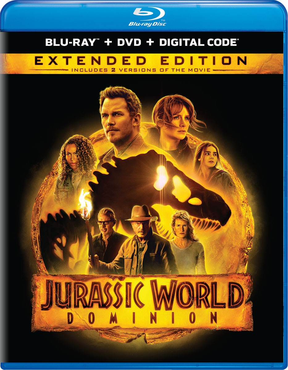Jurassic World: Dominion (with DVD) - Blu-ray [ 2022 ]  - Action Movies On Blu-ray - Movies On GRUV