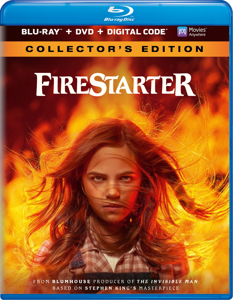 Firestarter (with DVD) - Blu-ray [ 2022 ]  - Sci Fi Movies On Blu-ray - Movies On GRUV