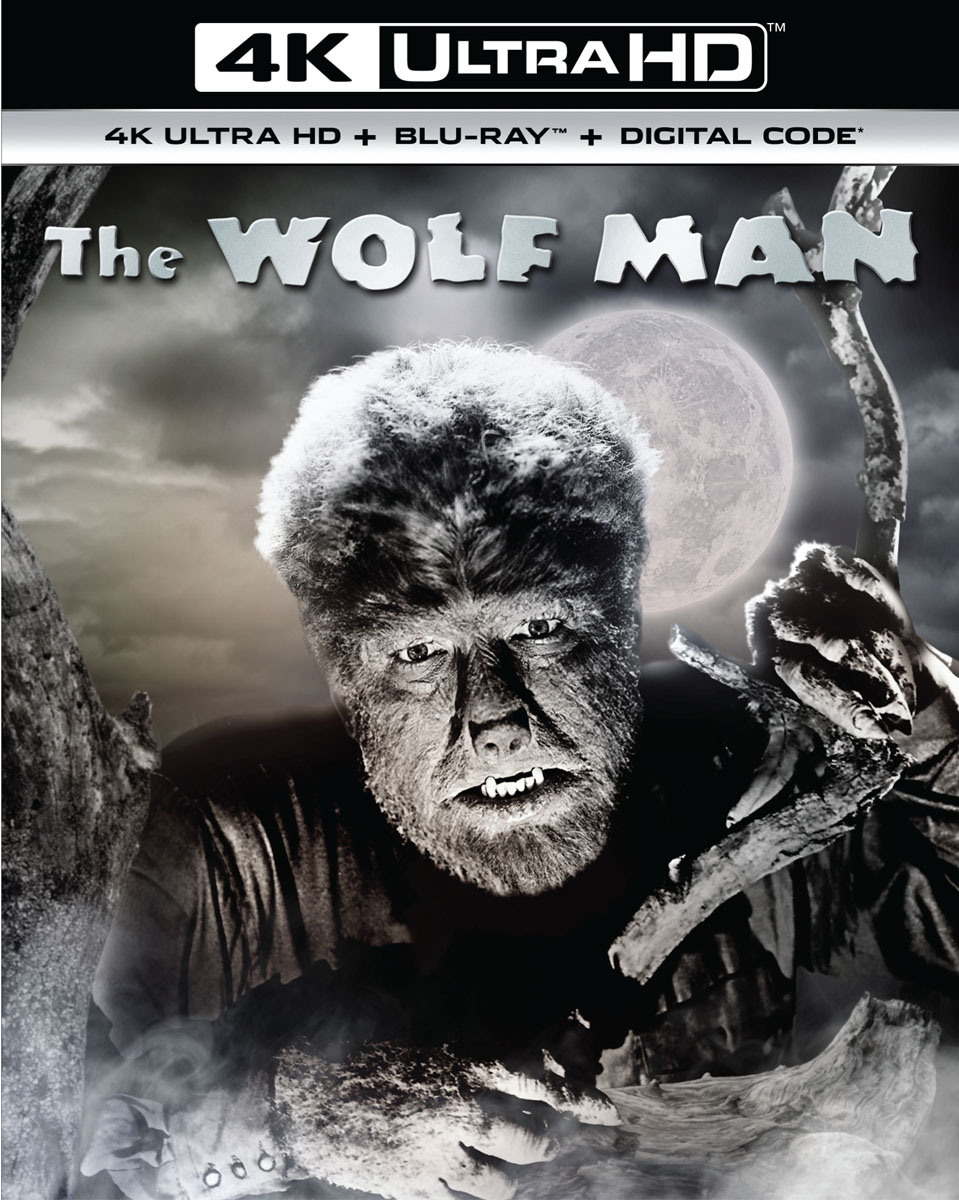 The Wolf Man (4K Ultra HD + Blu-ray) - UHD [ 1941 ]  - Horror Movies On 4K Ultra HD Blu-ray - Movies On GRUV