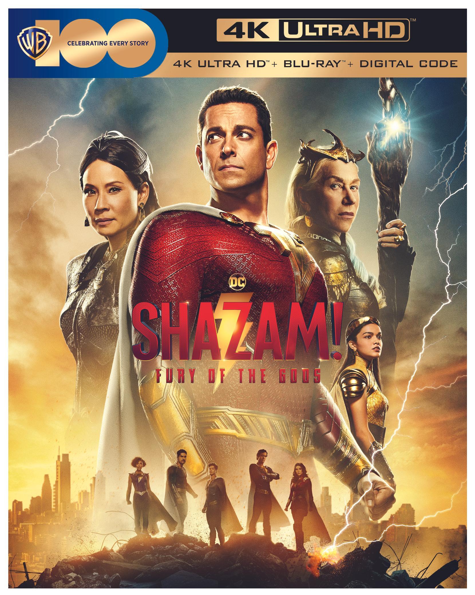 Shazam!: Fury Of The Gods (4K Ultra HD + Blu-ray) - UHD [ 2023 ]  - Adventure Movies On 4K Ultra HD Blu-ray - Movies On GRUV