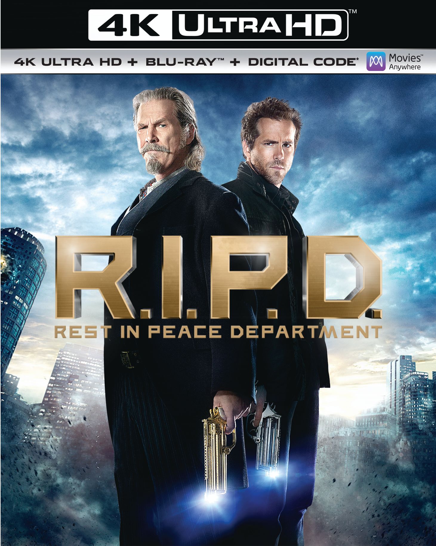 R.I.P.D. (4K Ultra HD + Blu-ray) - UHD [ 2013 ]  - Action Movies On 4K Ultra HD Blu-ray - Movies On GRUV