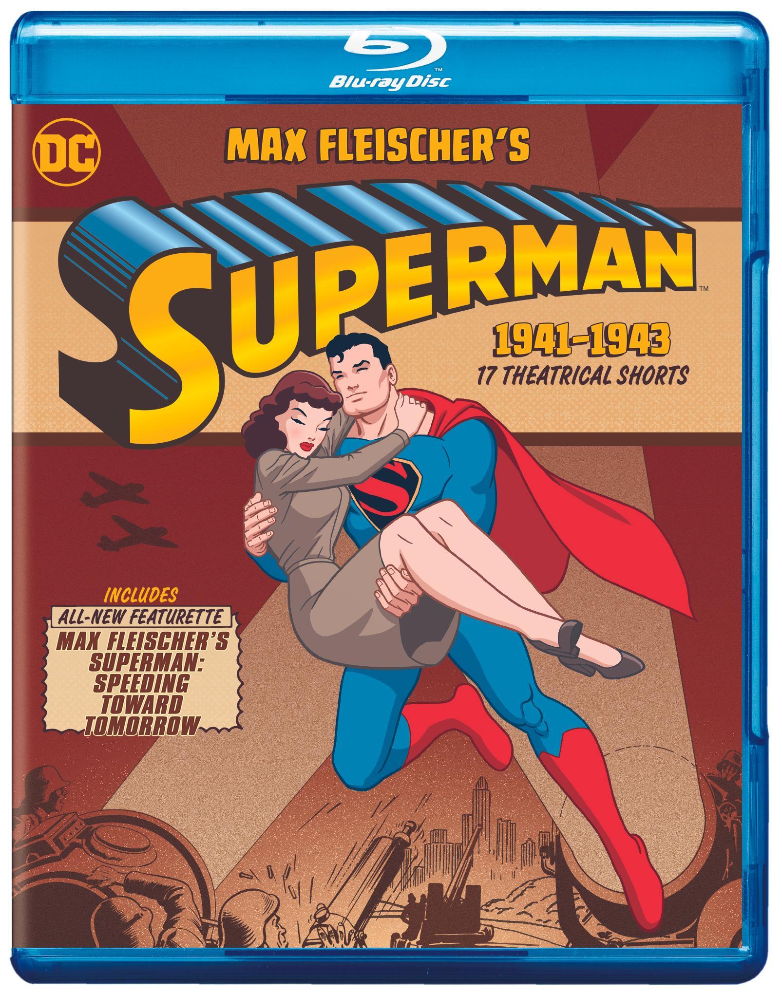 Max Fleischer's Superman: The Collection - Blu-ray [ 1942 ]  - Children Movies On Blu-ray - Movies On GRUV