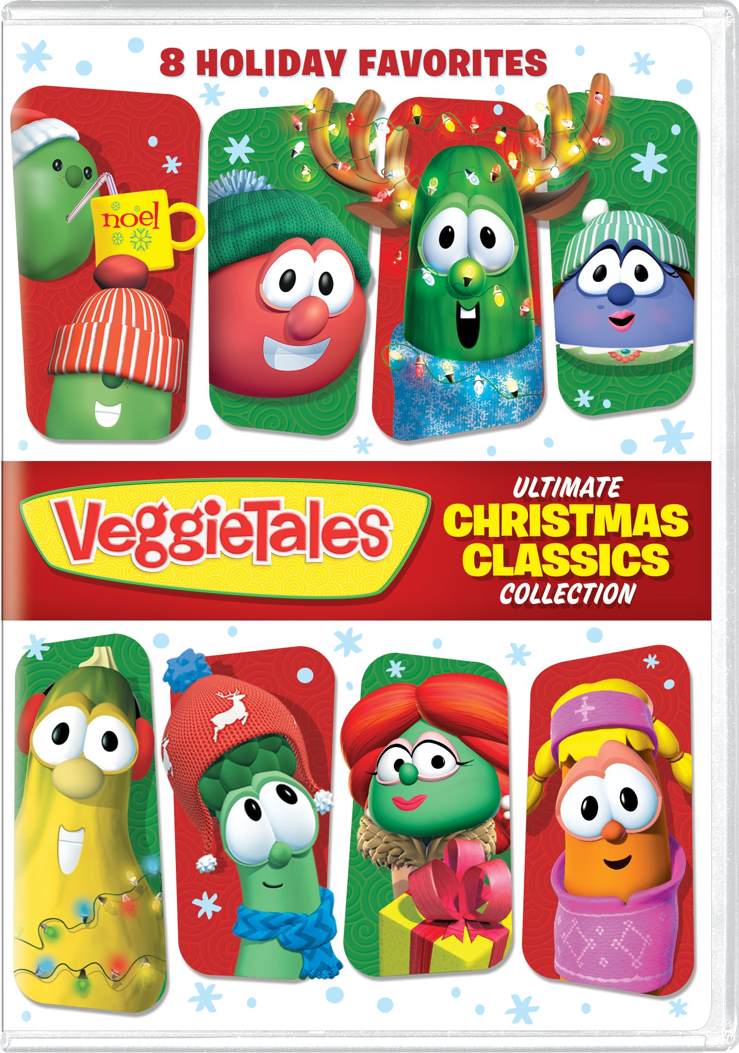 Veggietales - CHRISTMAS GIFT SET (DVD, 2009) 4 DVD Set And