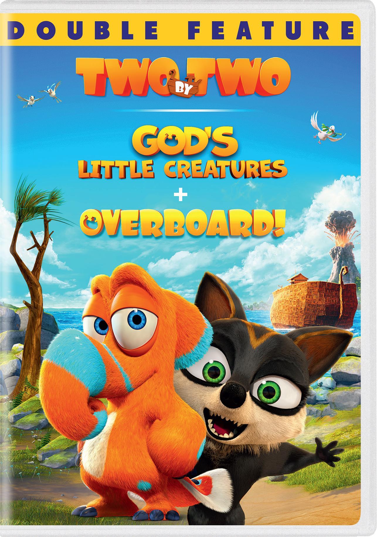 Two By Two: God's Little Creatures / Two By Two: Overboard! Double Feature - DVD   - Children Movies On DVD - Movies On GRUV