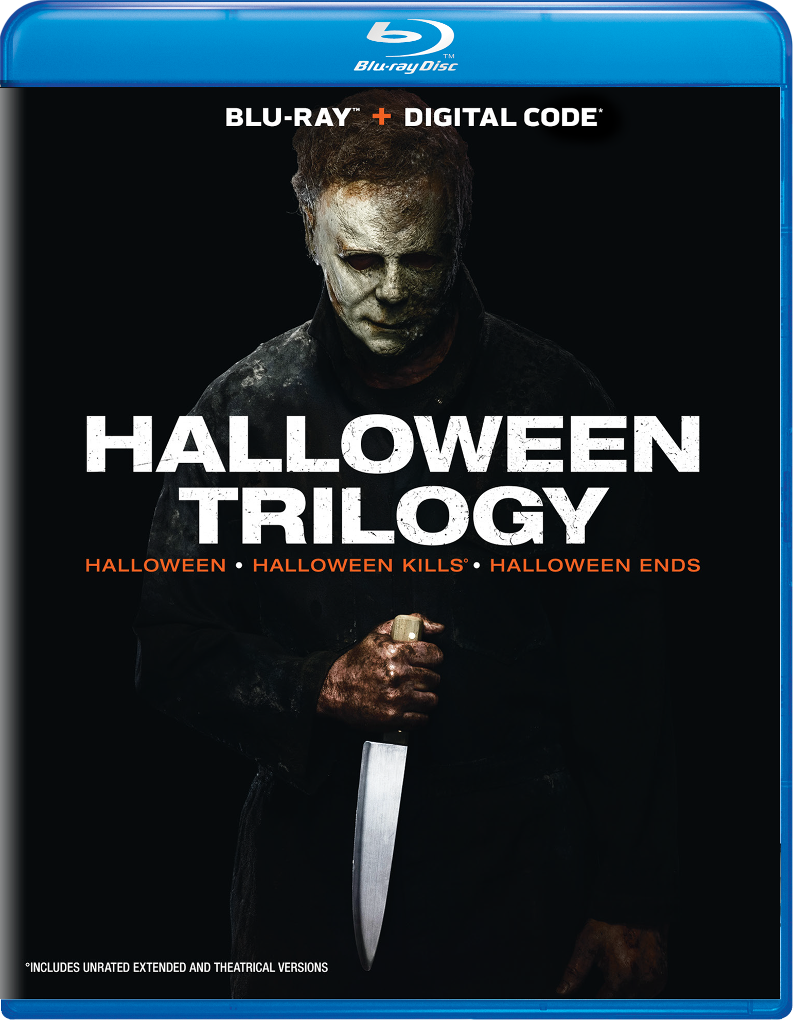 Halloween / Halloween Kills / Halloween Ends (4K Ultra HD) [Limited  Steelbook edition] (2023)