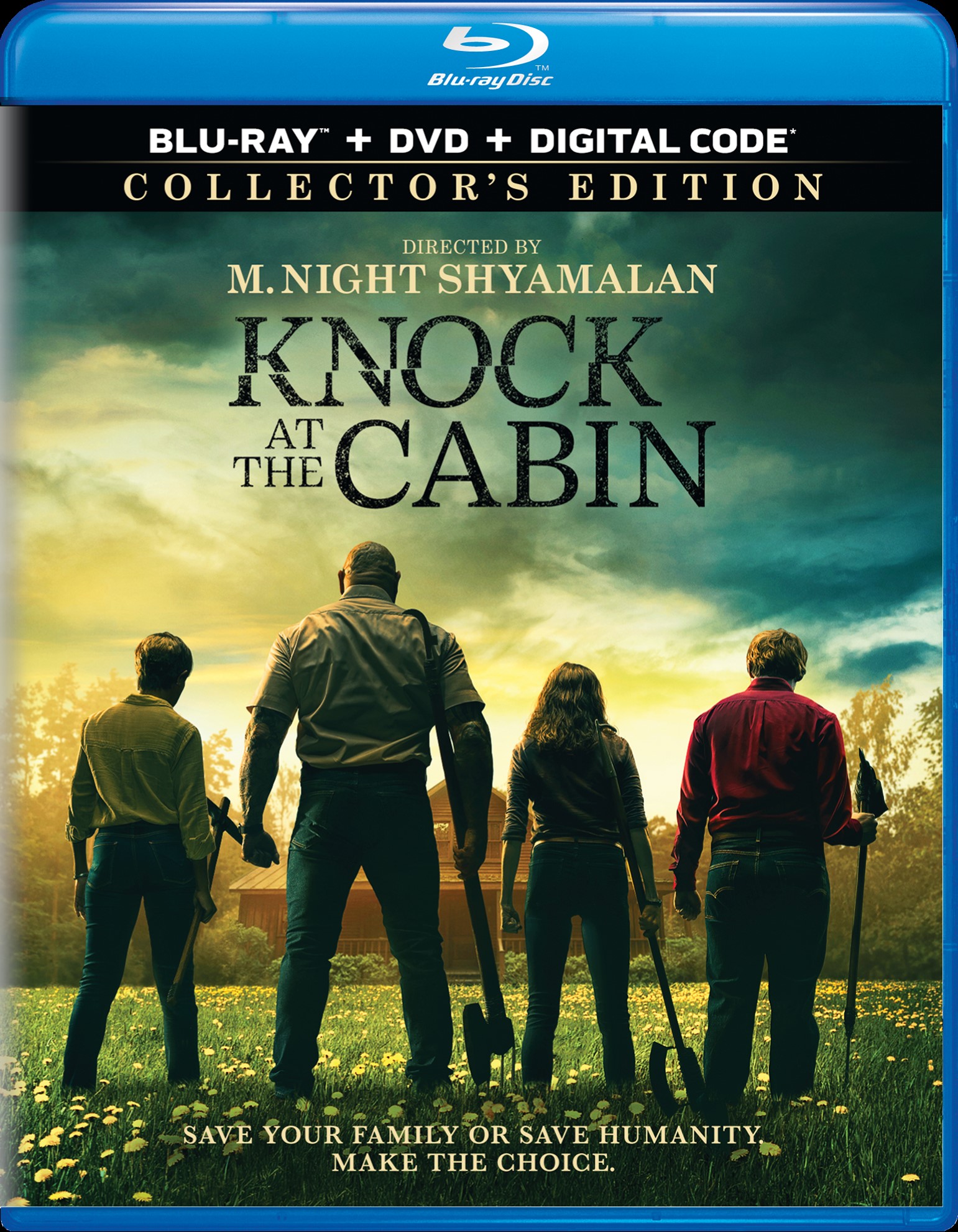 Knock At The Cabin (with DVD) - Blu-ray [ 2023 ]  - Horror Movies On Blu-ray - Movies On GRUV